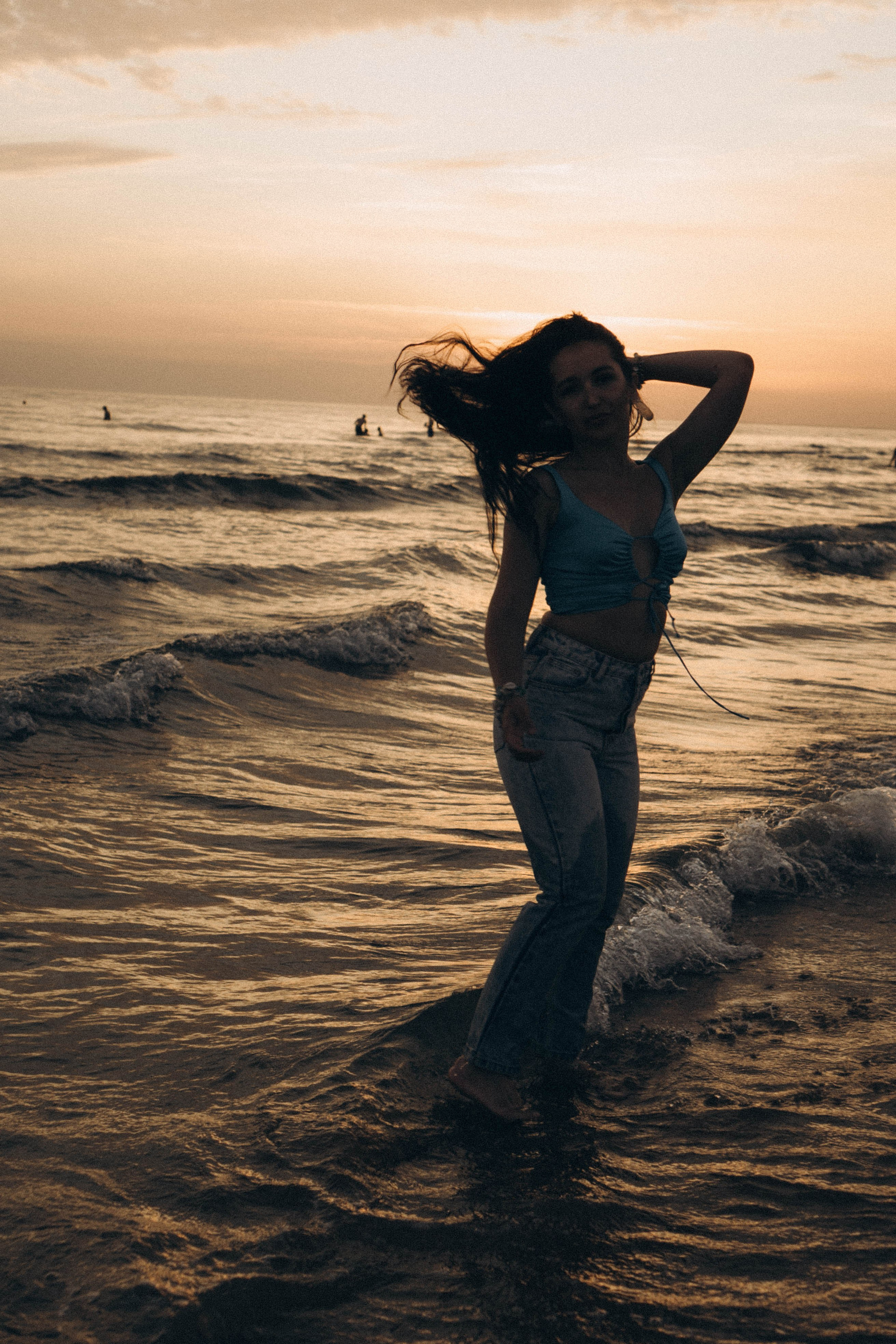 Июльский вечер на берегу черного моря. Профессиональный фотограф, Санкт-Петербург — Виктория Богомолова