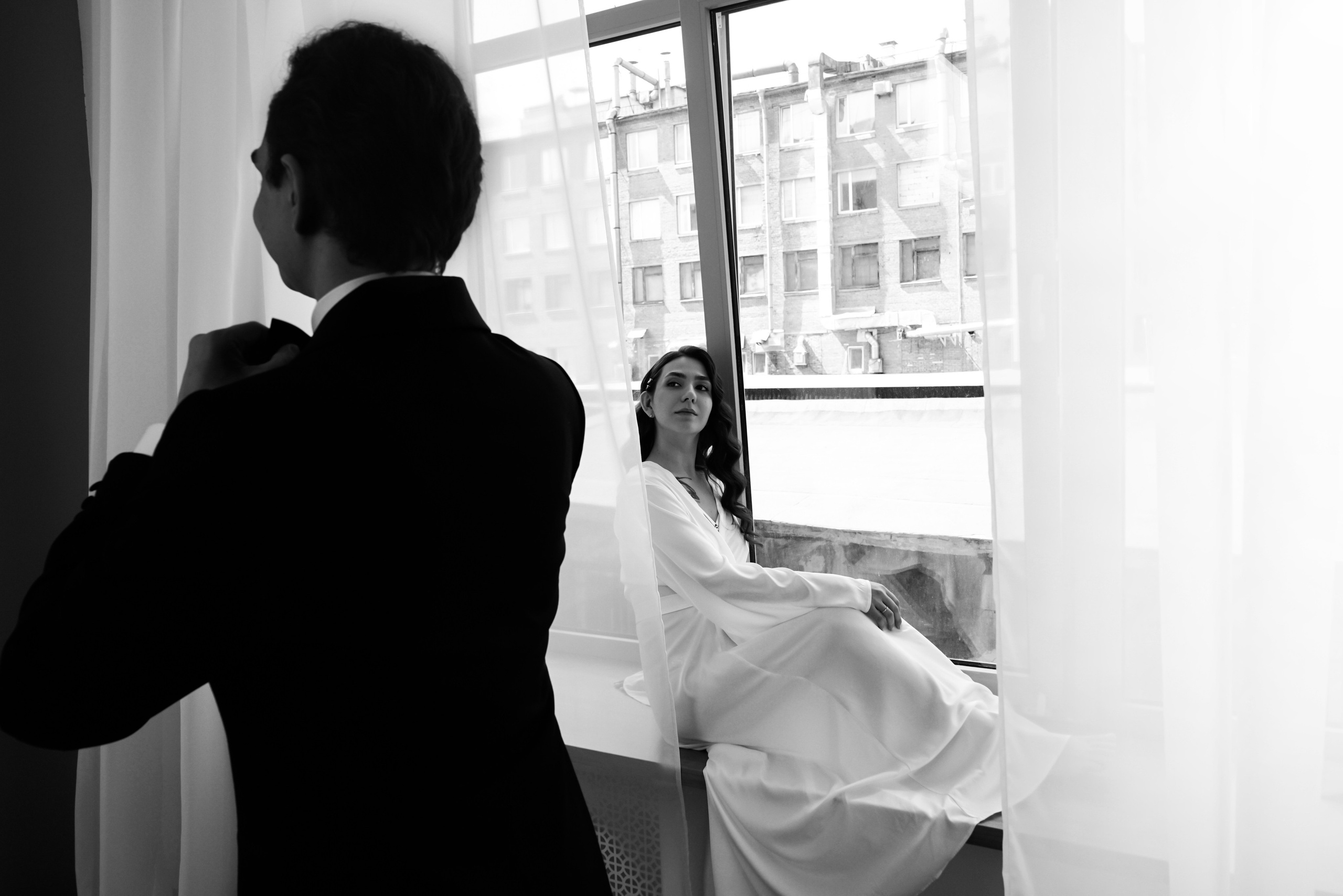 Классические утренние сборы жениха и невесты. Свадебный, семейный и контент фотограф в Санкт- Петербурге Елена Грие