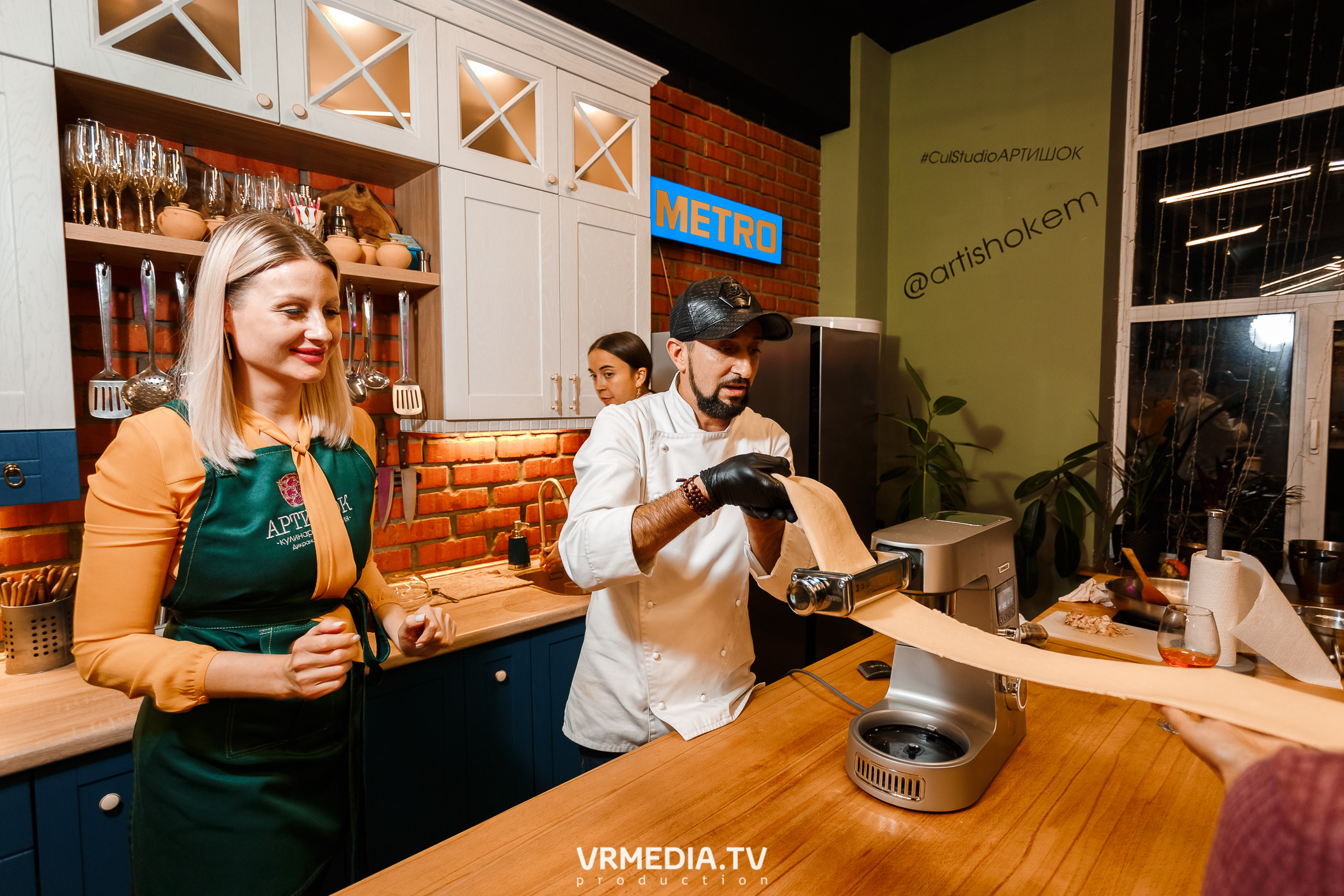 Кулинарный мастер-класс в студии «Артишок»