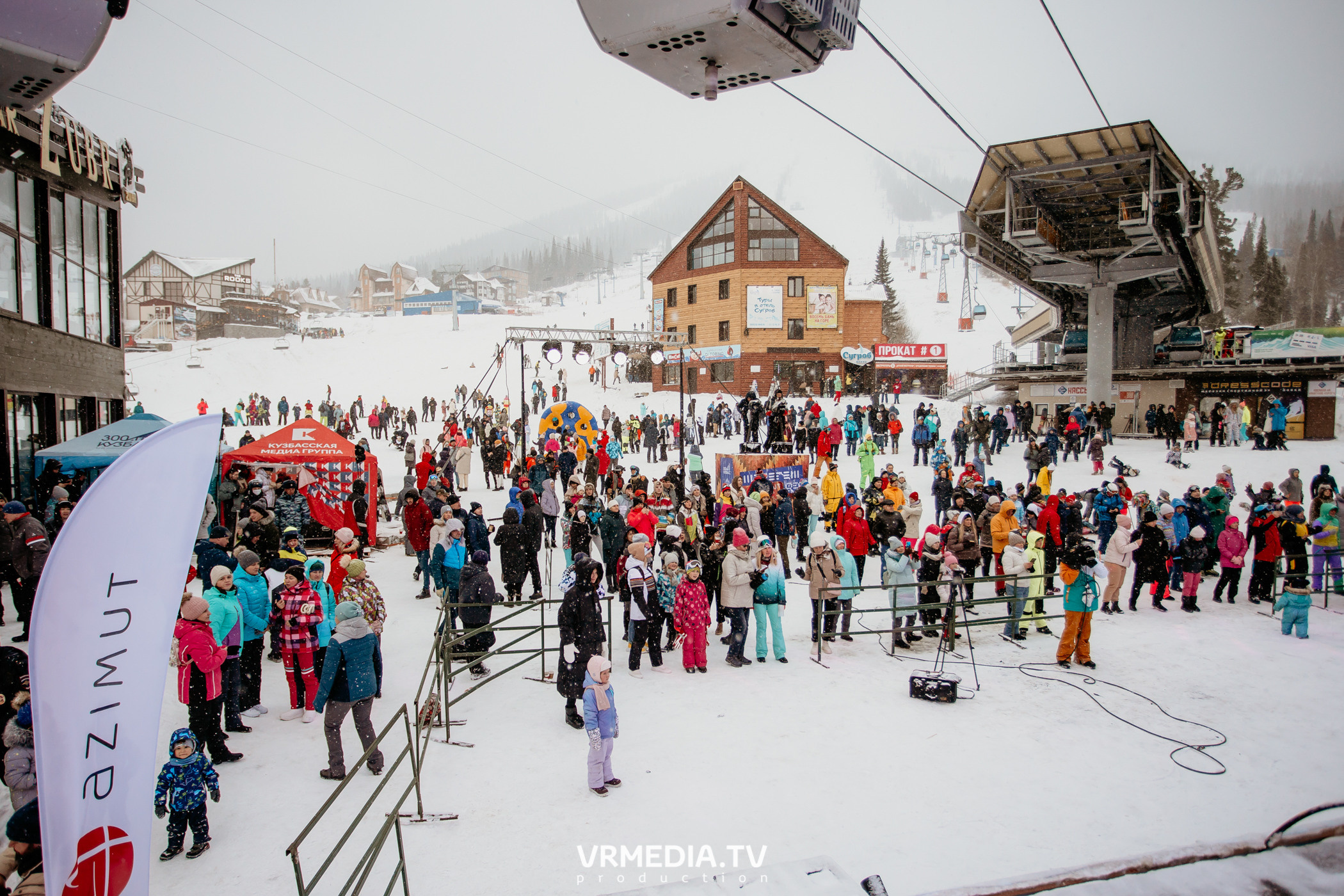 Открытие горнолыжного сезона 2021-2022 в Шерегеше