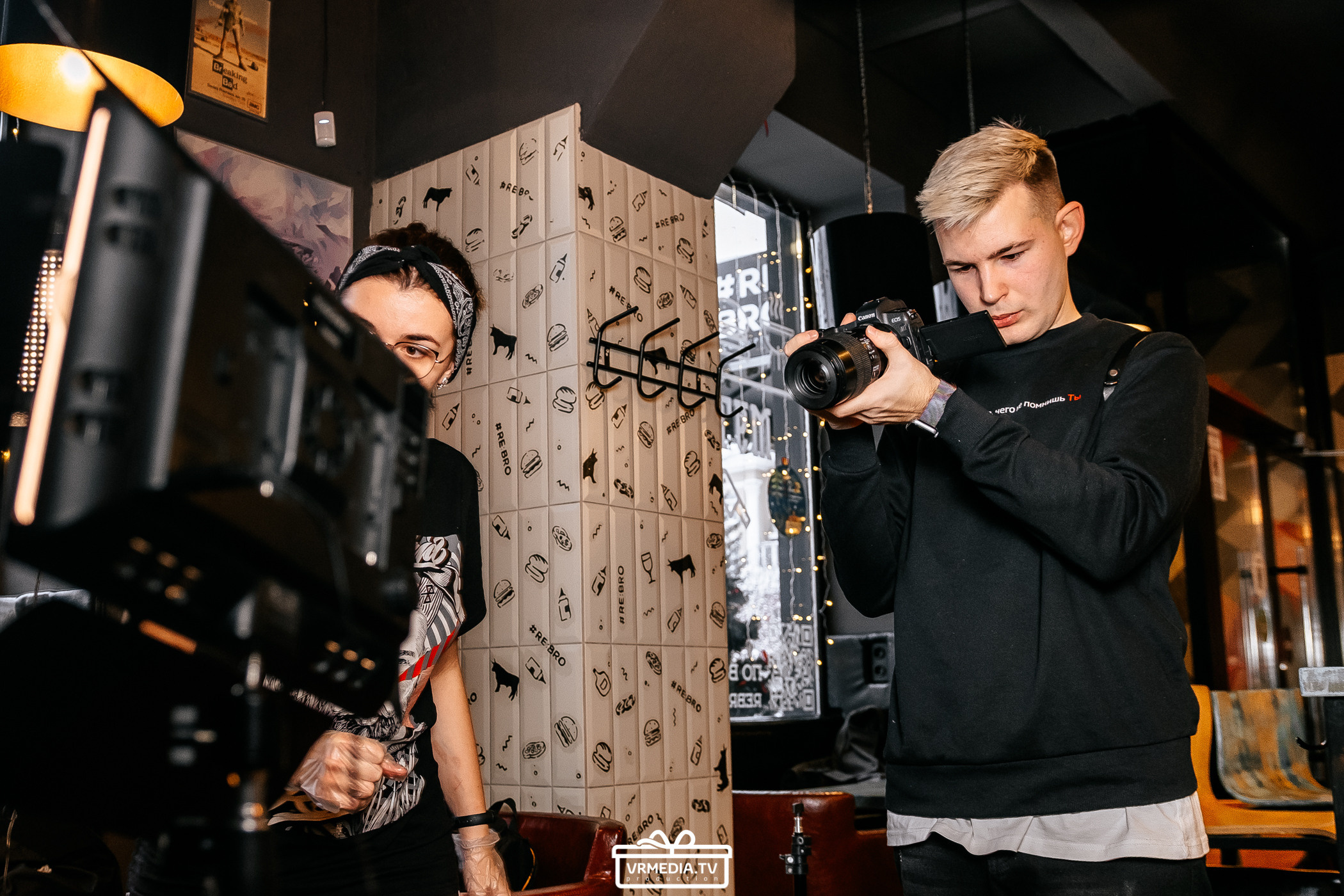 Backstage. Фуд-съемка для RE: BRO