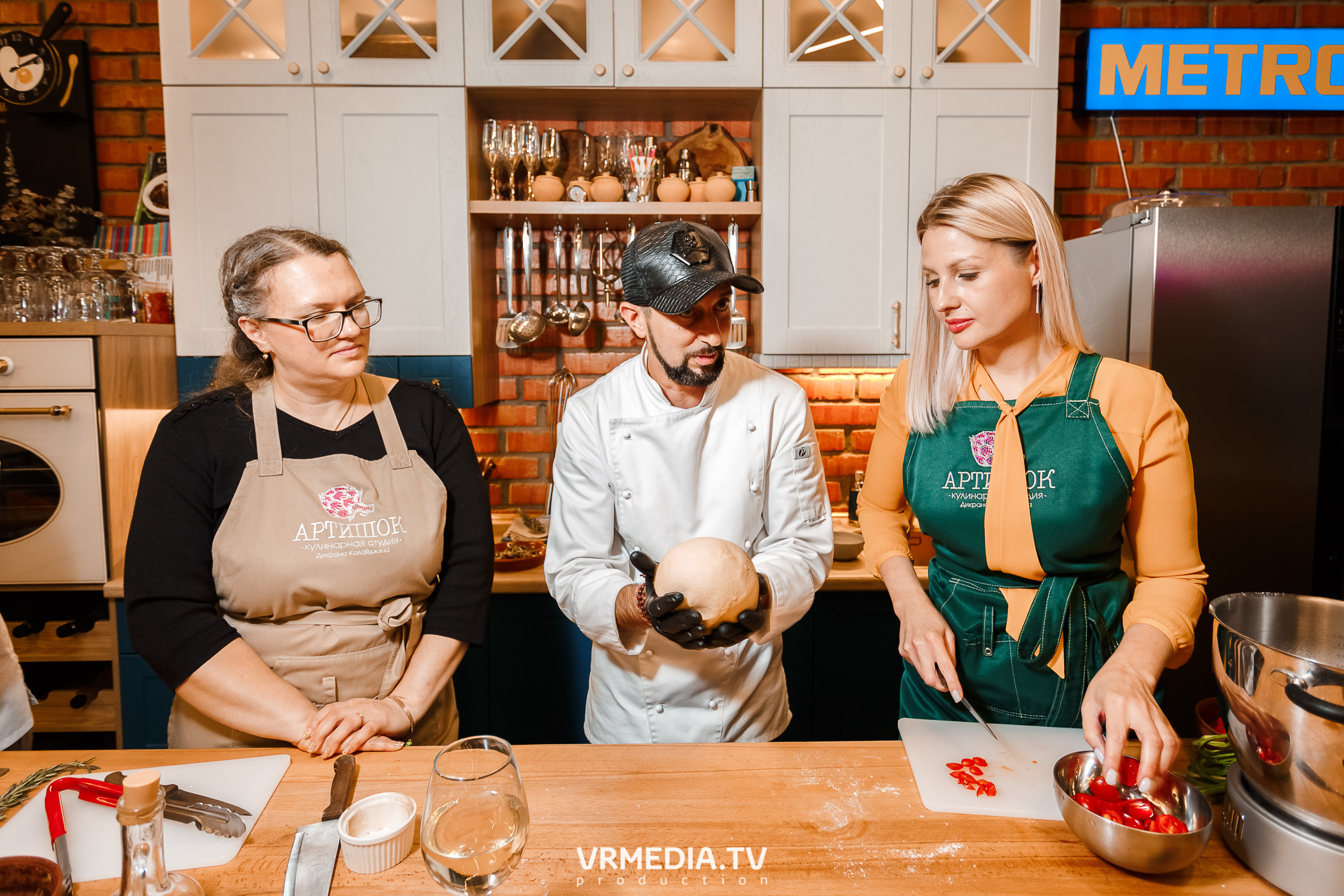 Кулинарный мастер-класс в студии «Артишок»