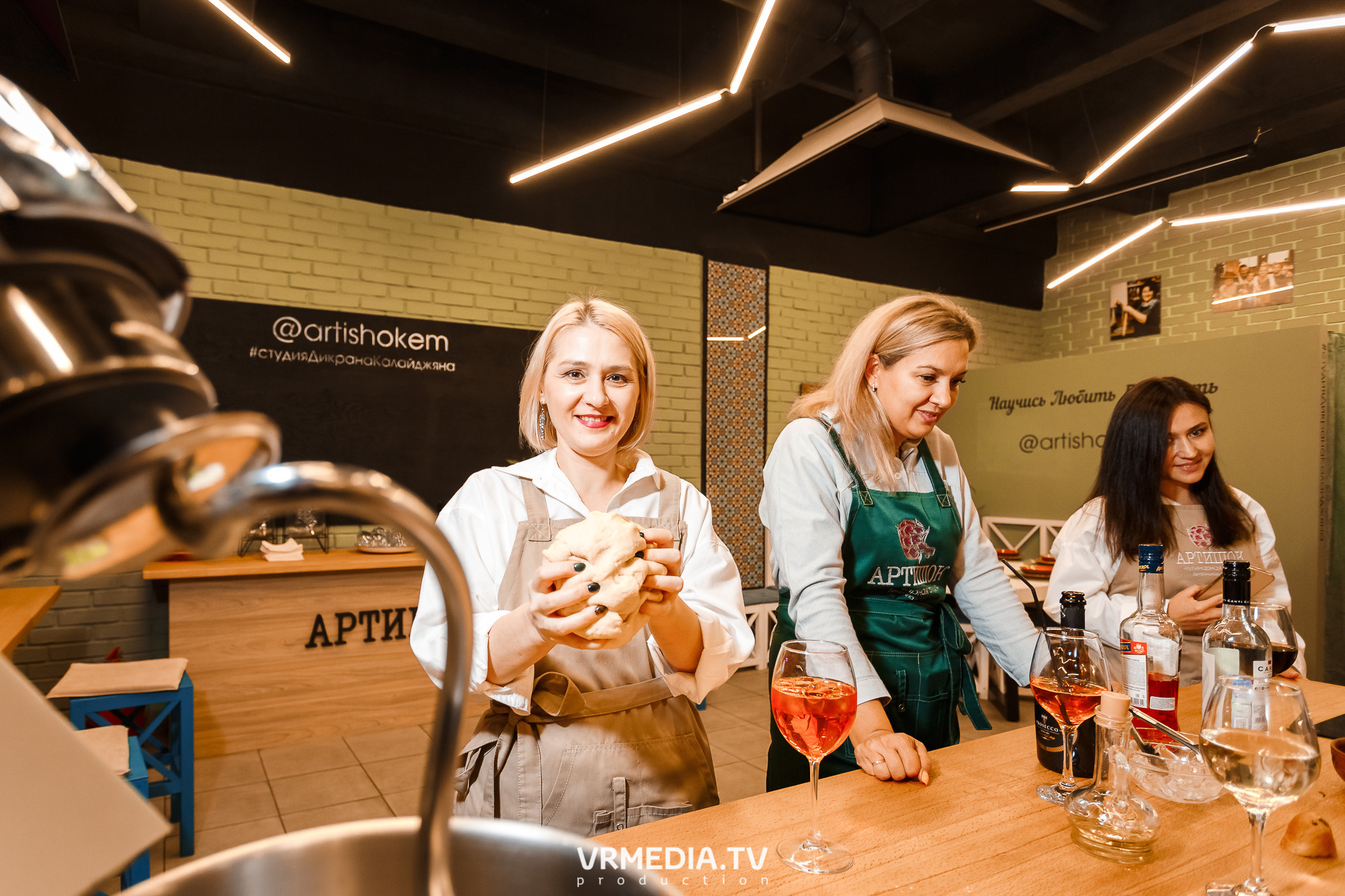 Кулинарный мастер-класс в студии «Артишок»