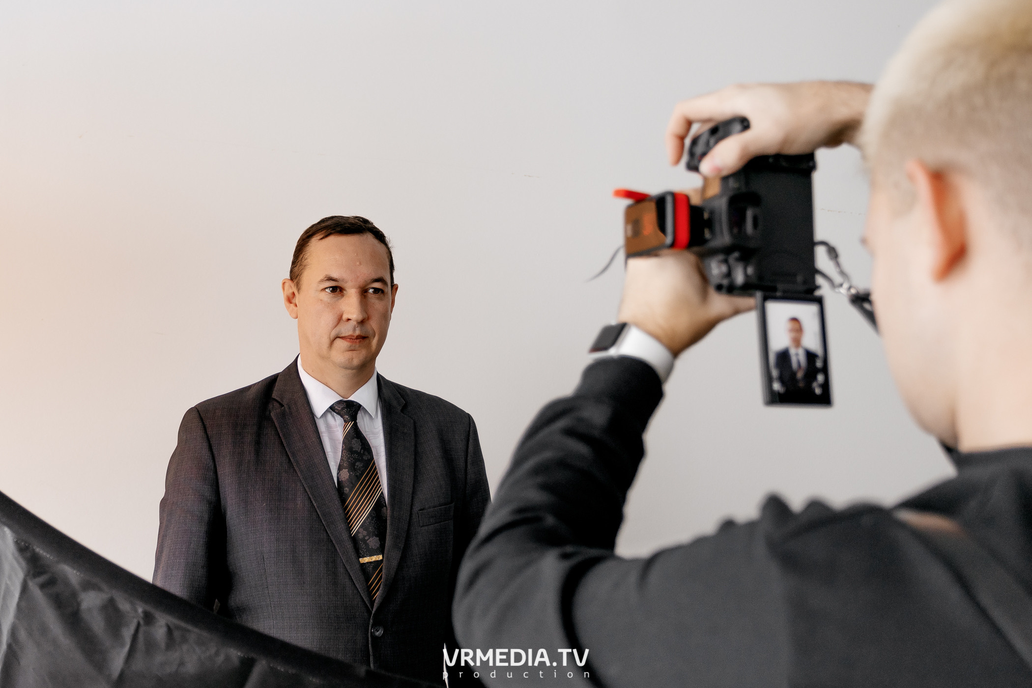 Backstage. Портретная фотосъемка для Сибэнпекс