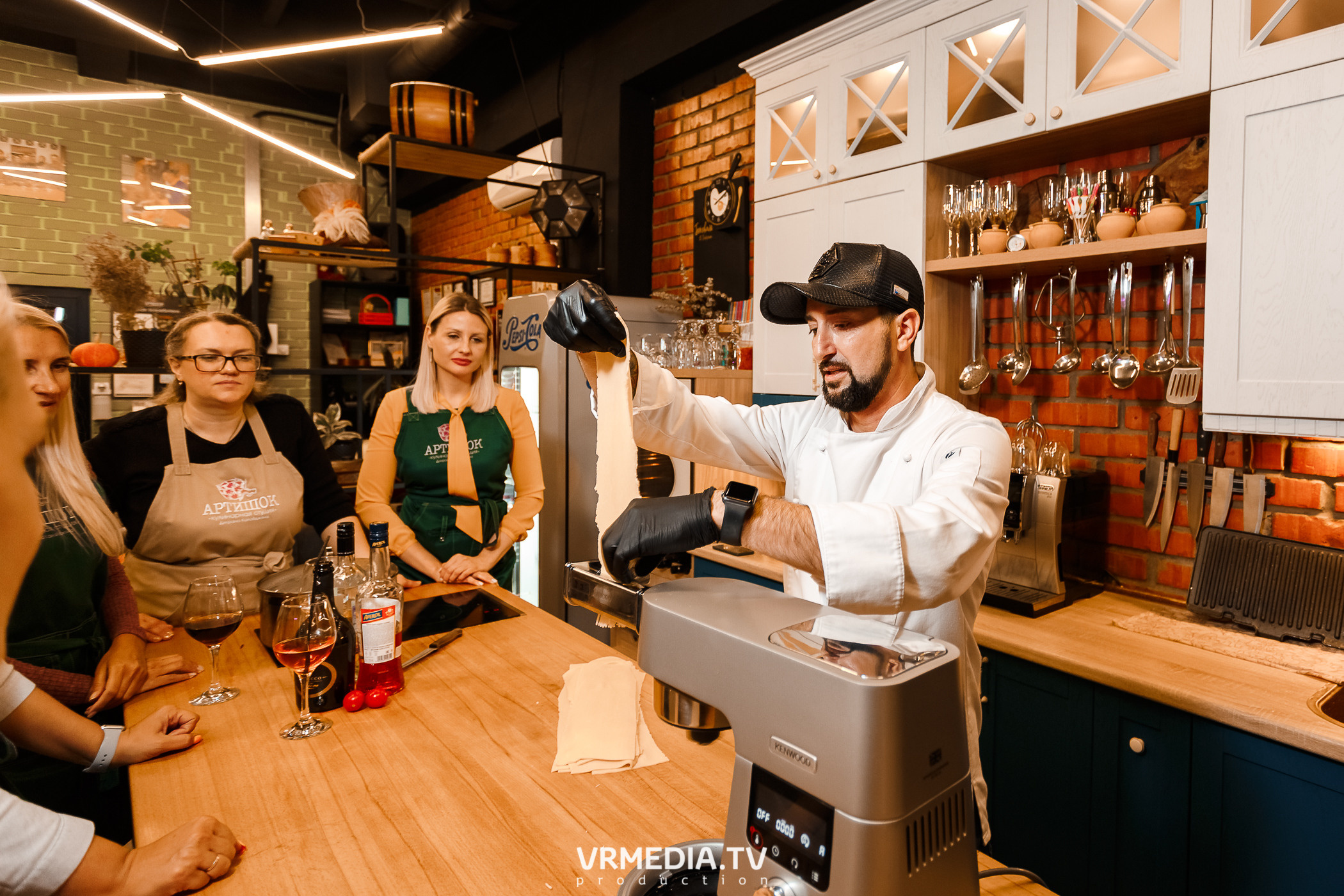 Кулинарный мастер-класс в студии «Артишок»