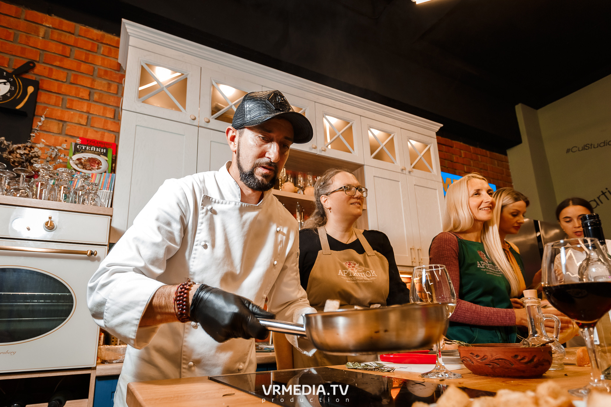 Кулинарный мастер-класс в студии «Артишок»