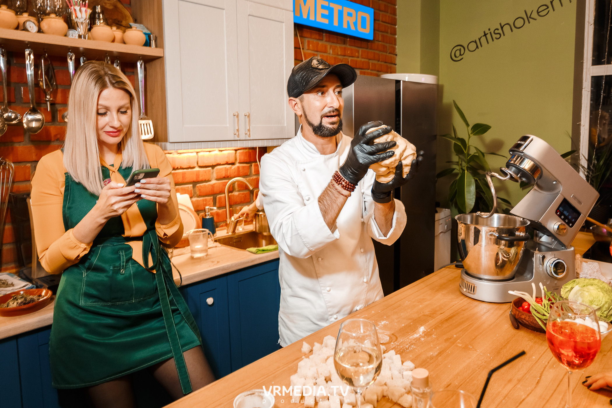 Кулинарный мастер-класс в студии «Артишок»