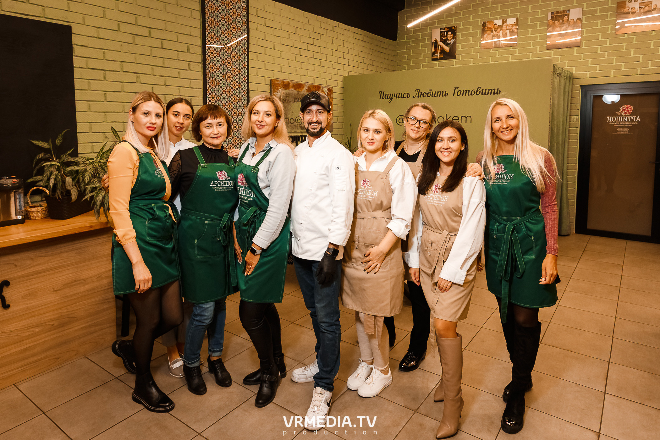 Кулинарный мастер-класс в студии «Артишок»