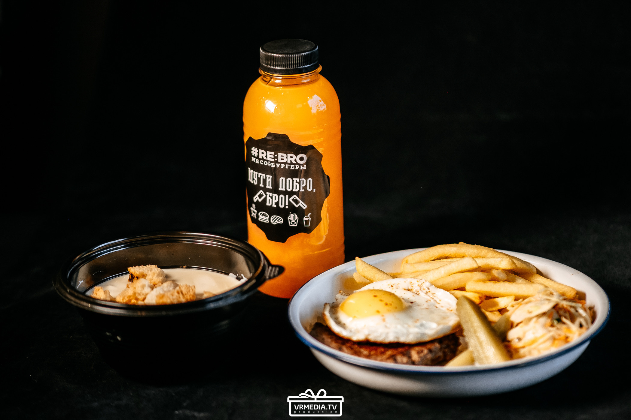 Backstage. Фуд-съемка для RE: BRO