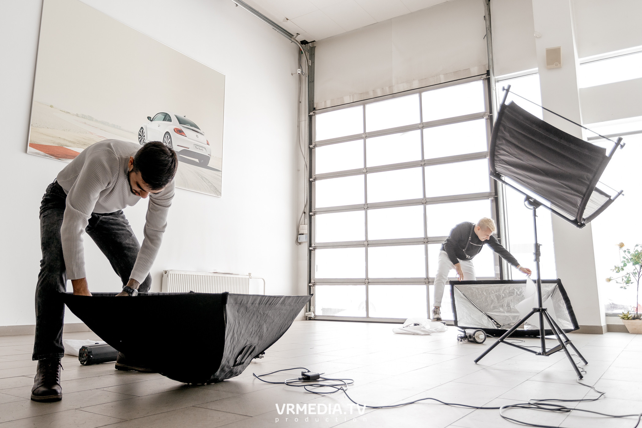 Backstage. Портретная фотосъемка для Сибэнпекс