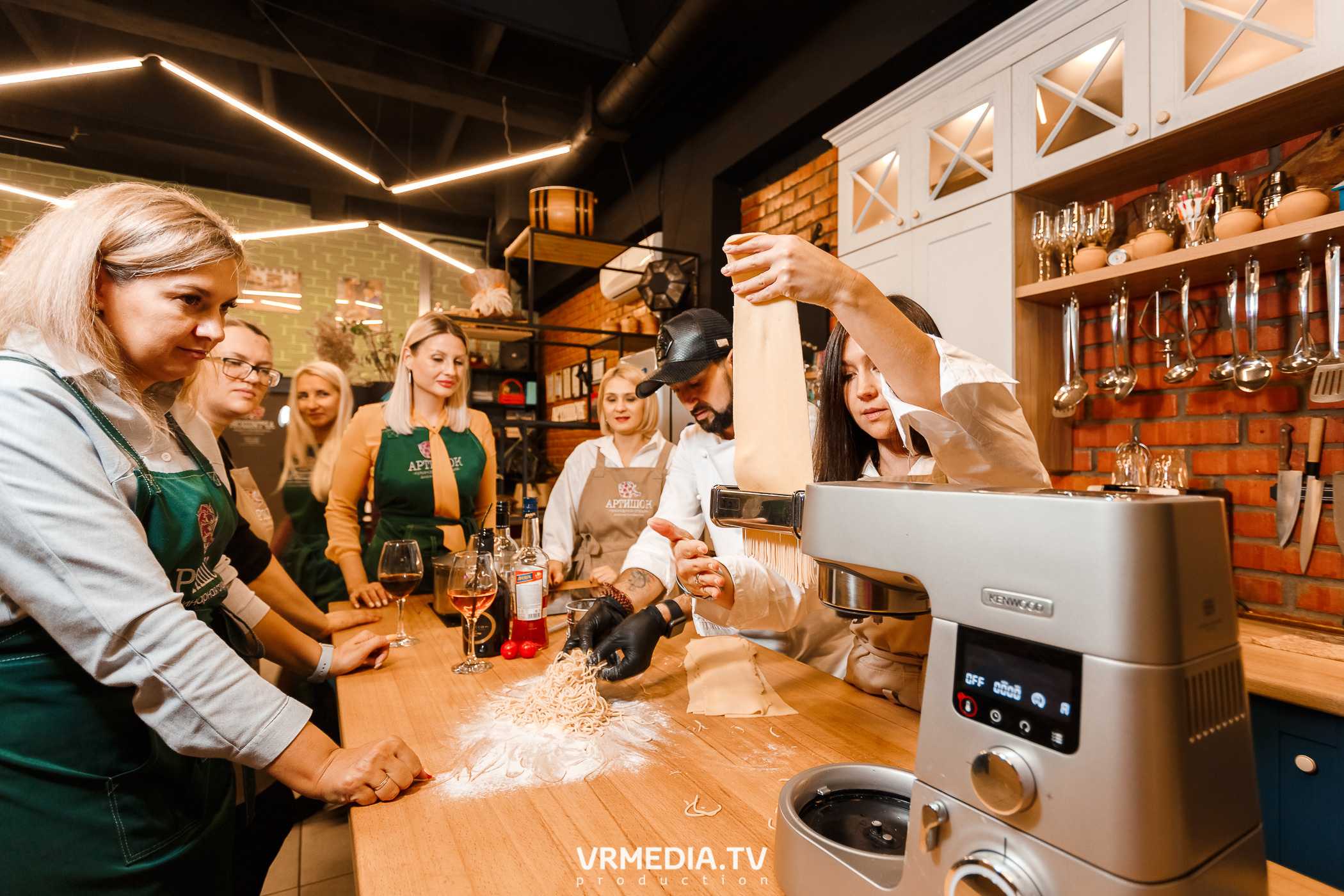 Кулинарный мастер-класс в студии «Артишок»