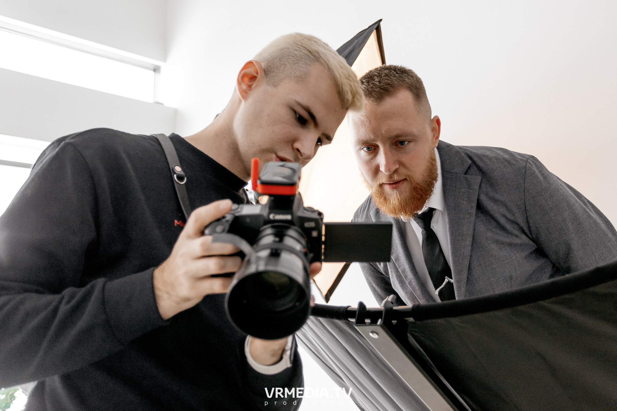 Backstage. Портретная фотосъемка для Сибэнпекс