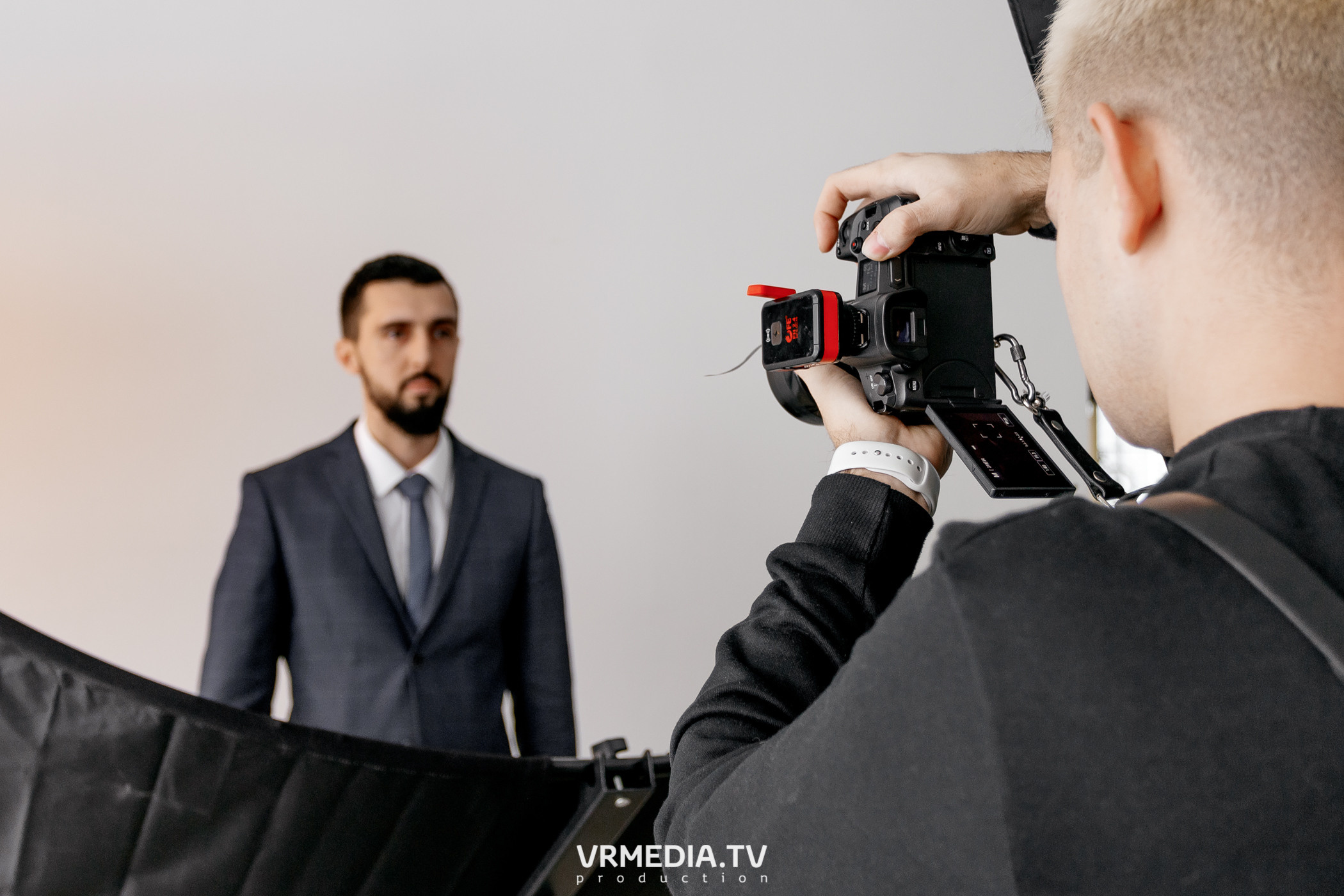 Backstage. Портретная фотосъемка для Сибэнпекс