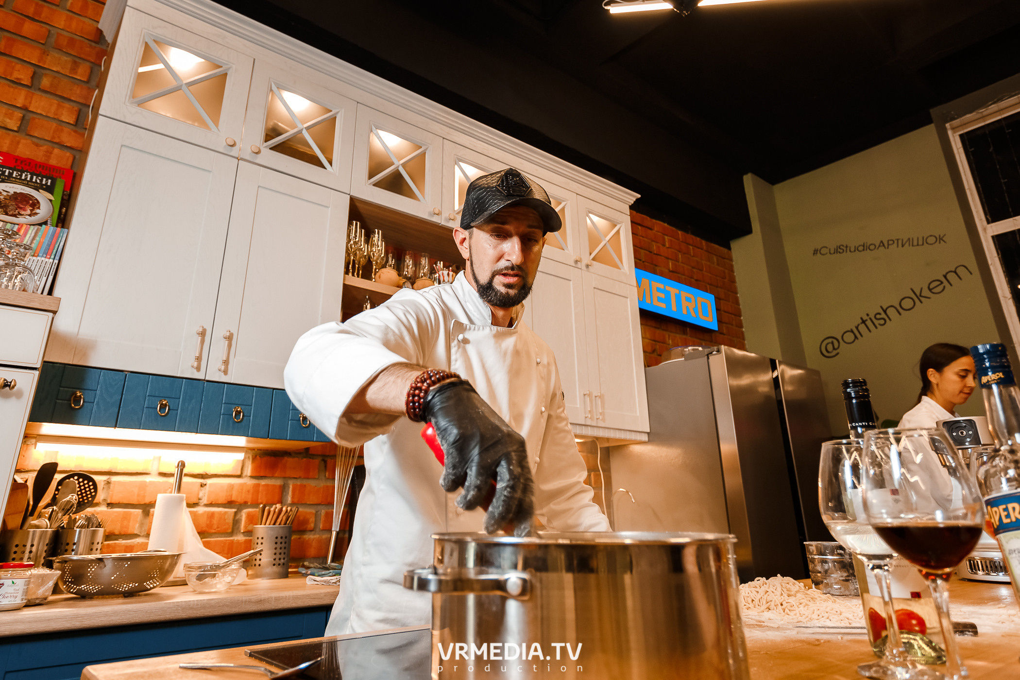 Кулинарный мастер-класс в студии «Артишок»