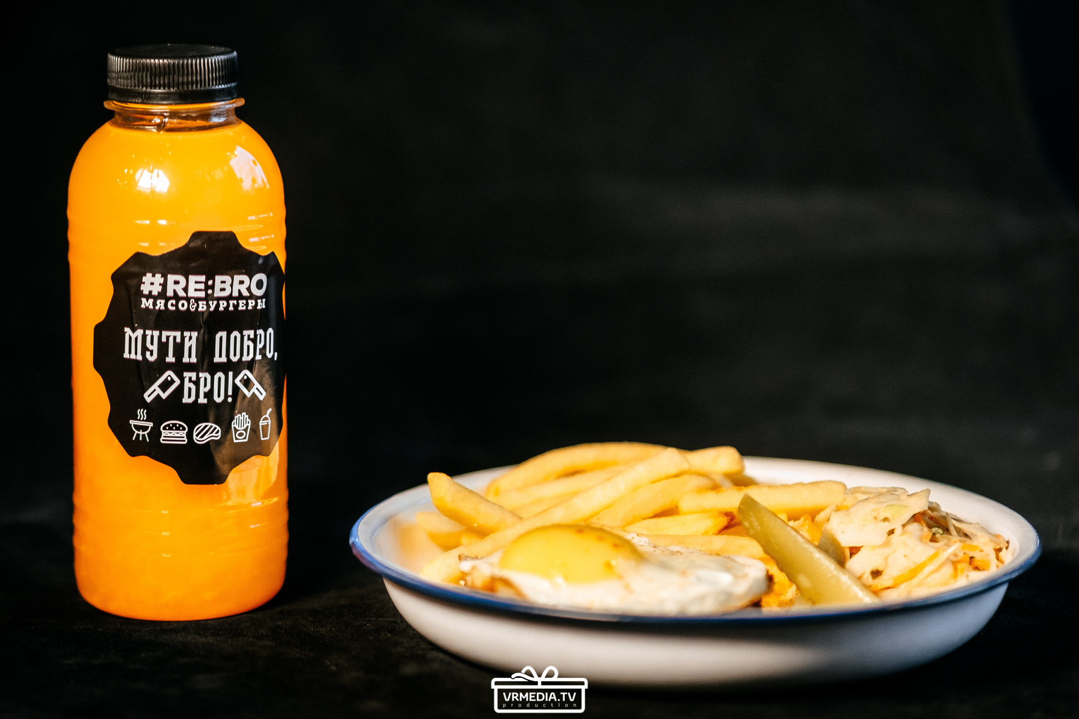 Backstage. Фуд-съемка для RE: BRO