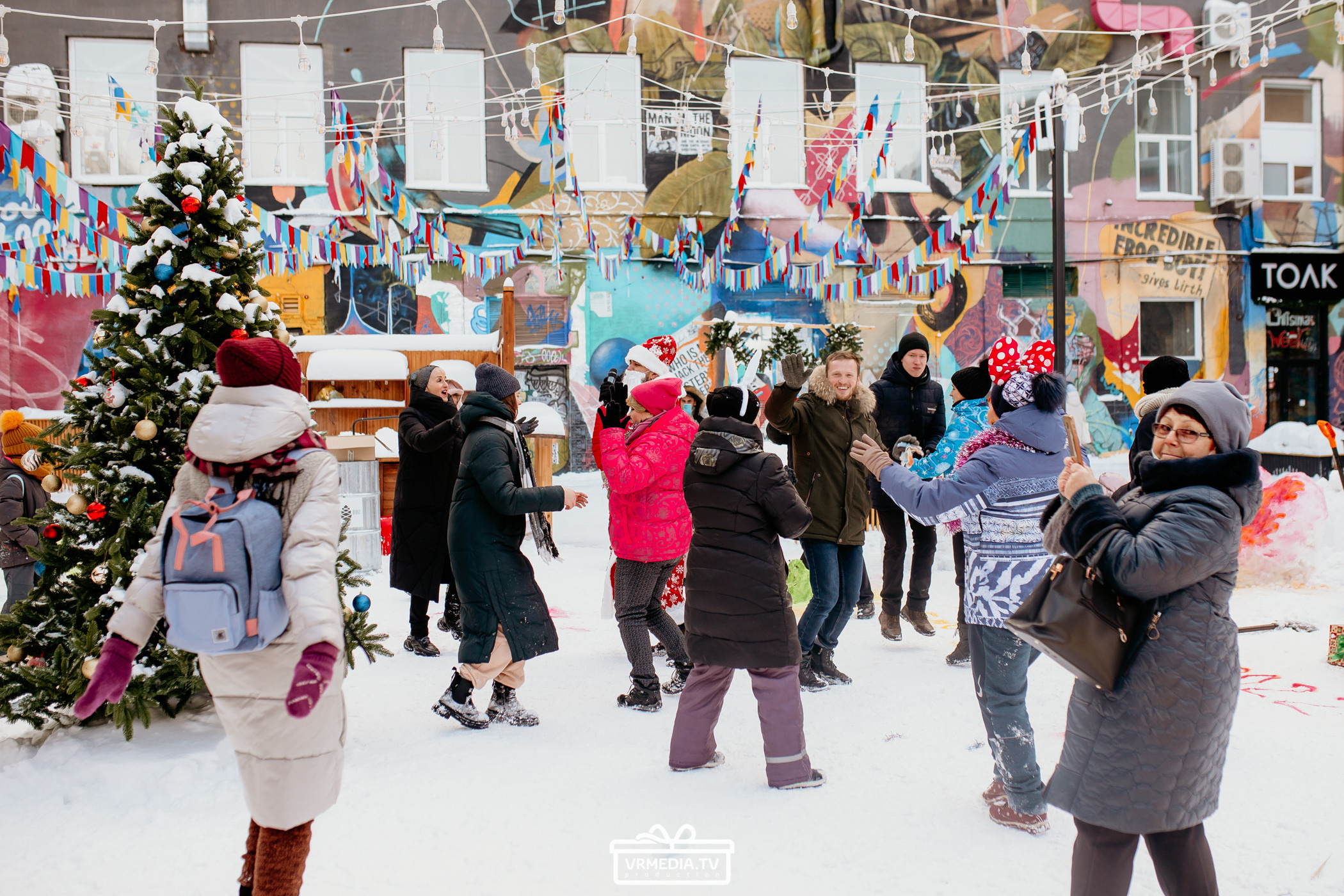 Большая новогодняя «Елка» в культурном пространстве «Редакция»