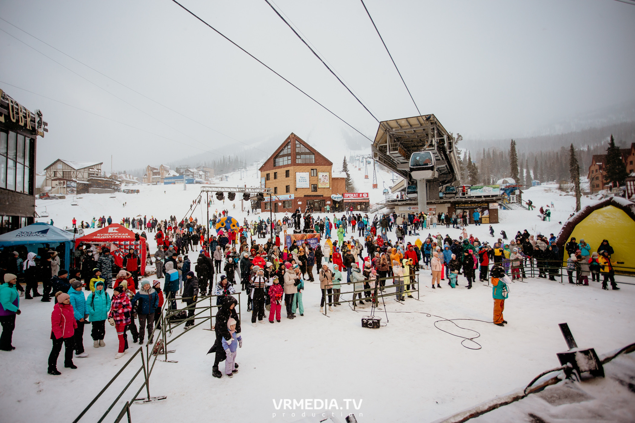 Открытие горнолыжного сезона 2021-2022 в Шерегеше