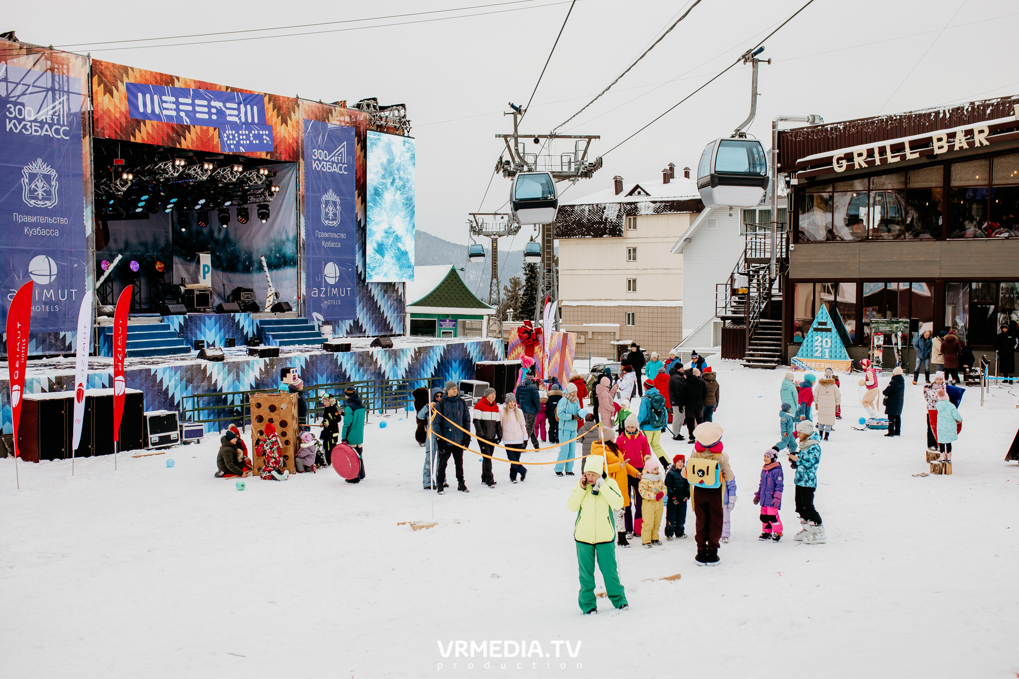 Открытие горнолыжного сезона 2021-2022 в Шерегеше