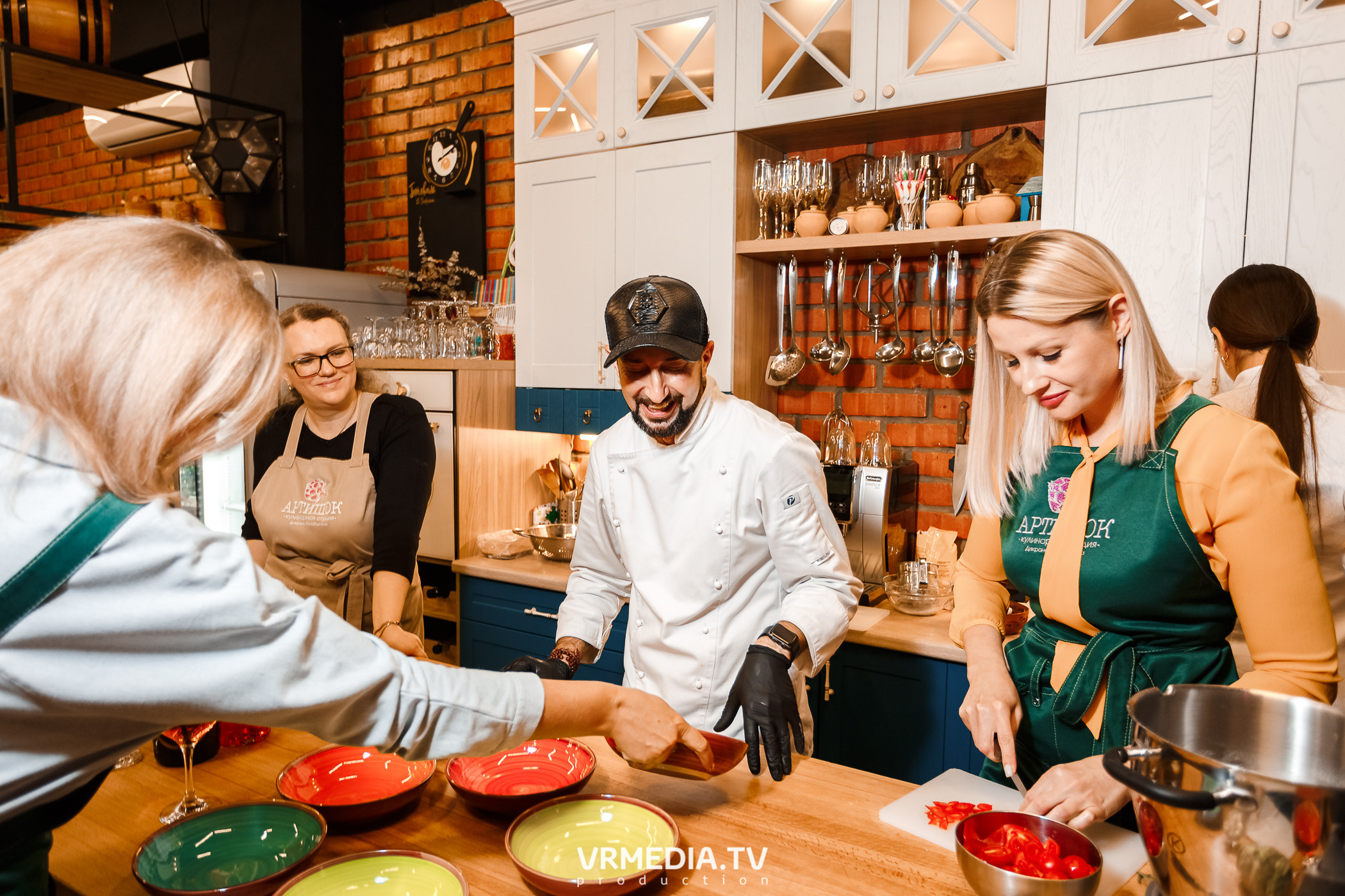 Кулинарный мастер-класс в студии «Артишок»