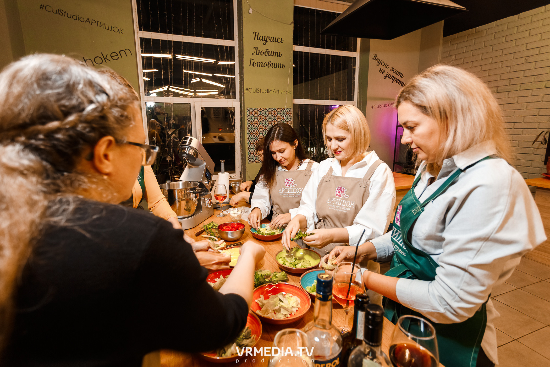 Кулинарный мастер-класс в студии «Артишок»