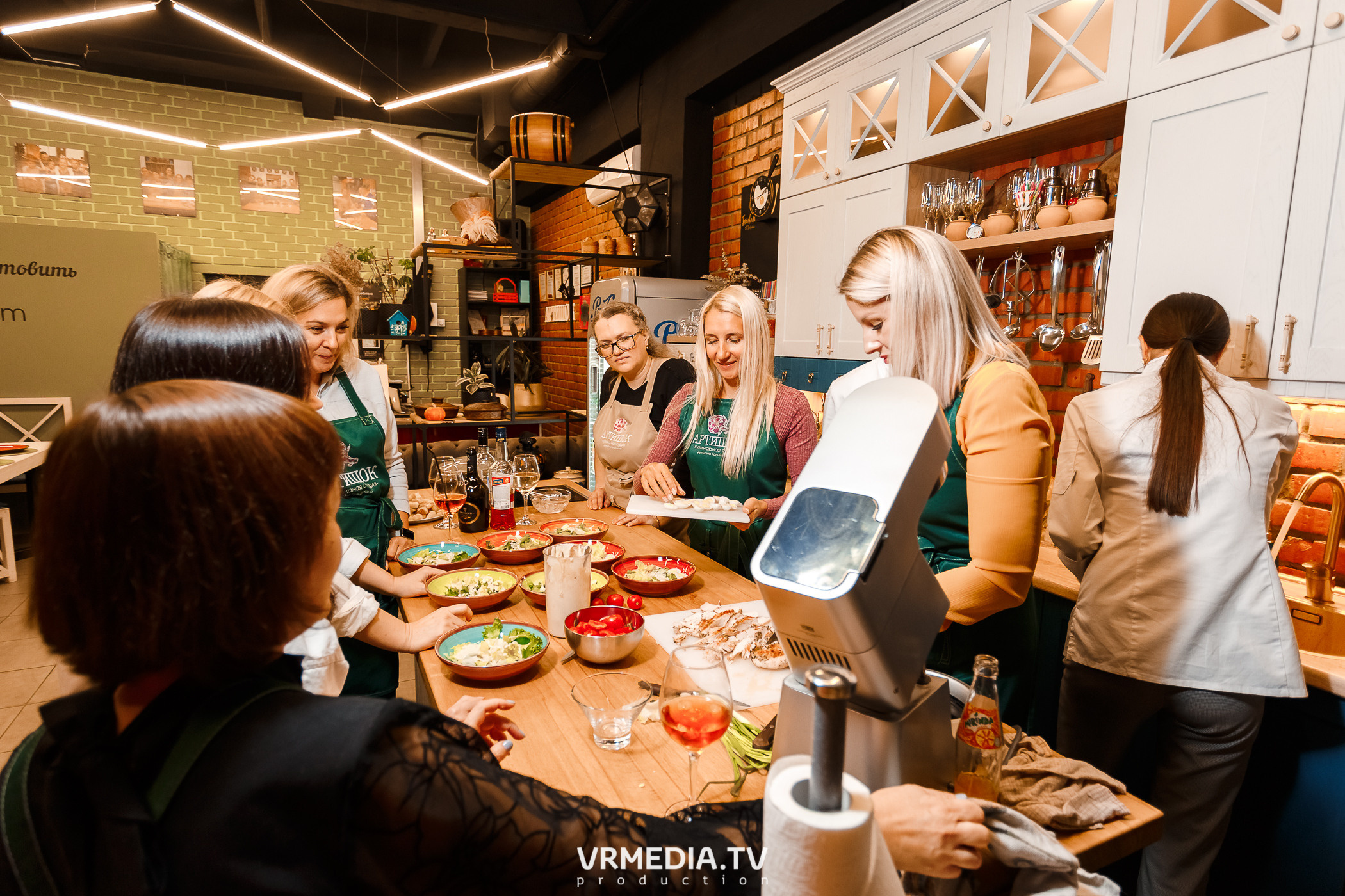 Кулинарный мастер-класс в студии «Артишок»