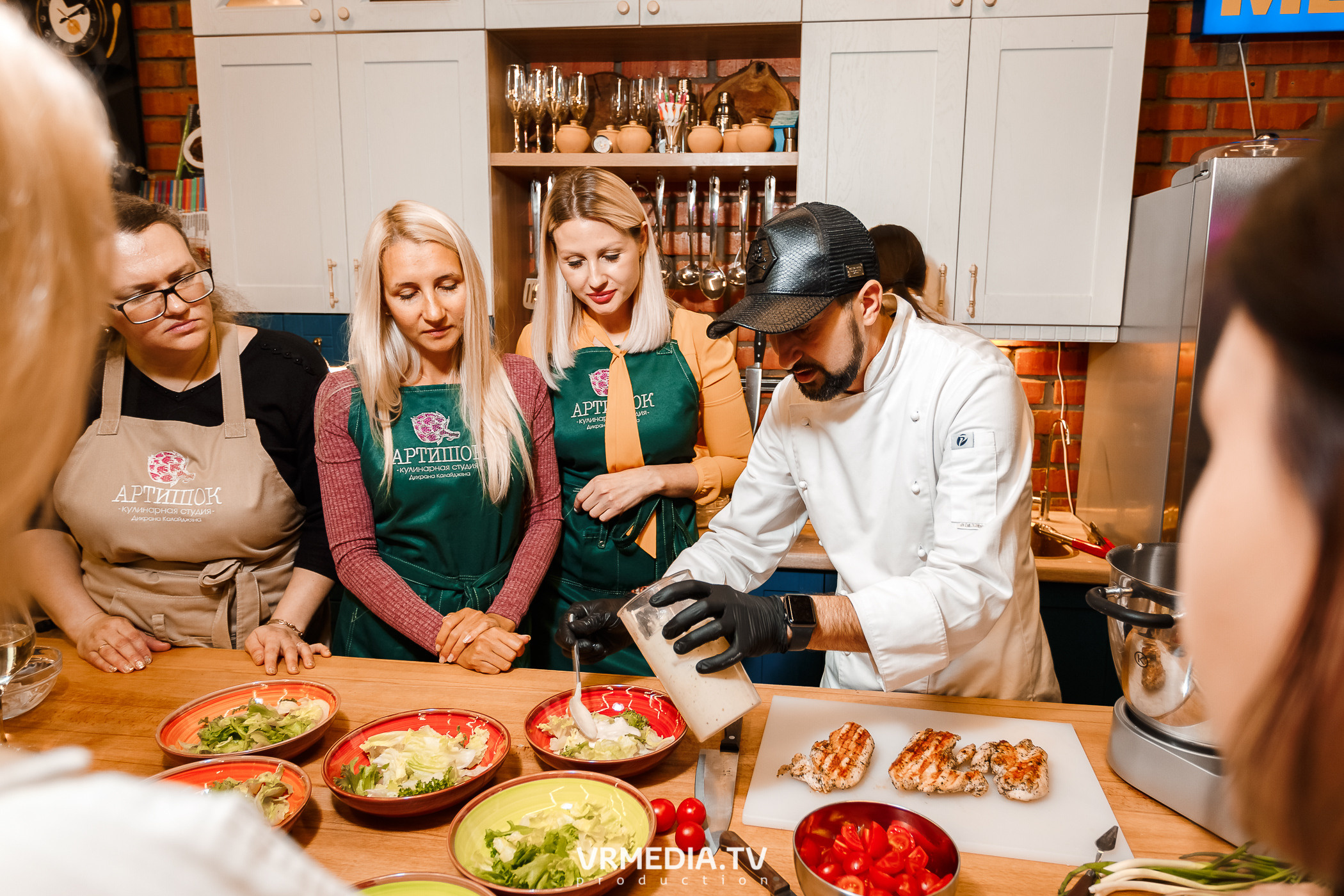Кулинарный мастер-класс в студии «Артишок»