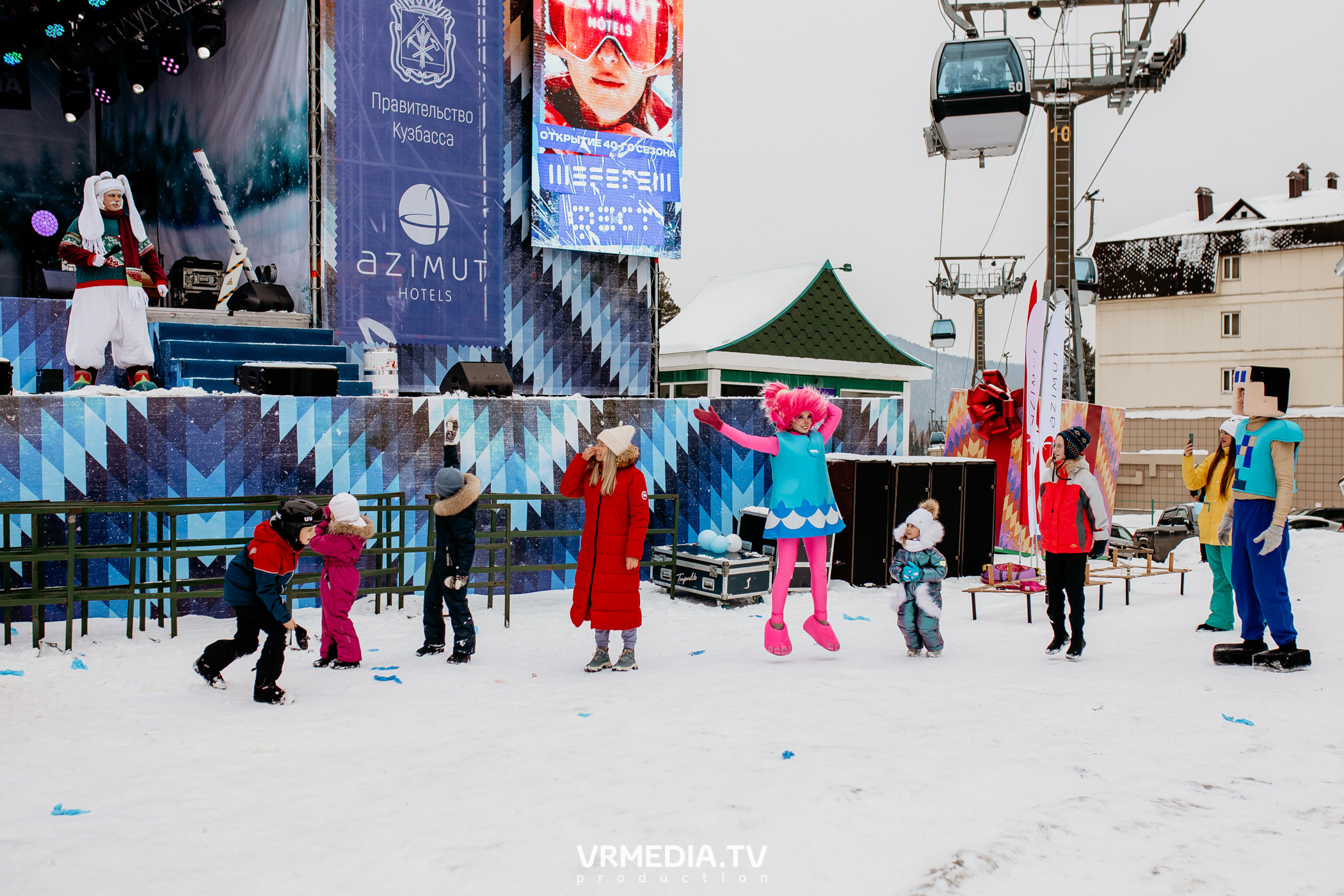 Открытие горнолыжного сезона 2021-2022 в Шерегеше