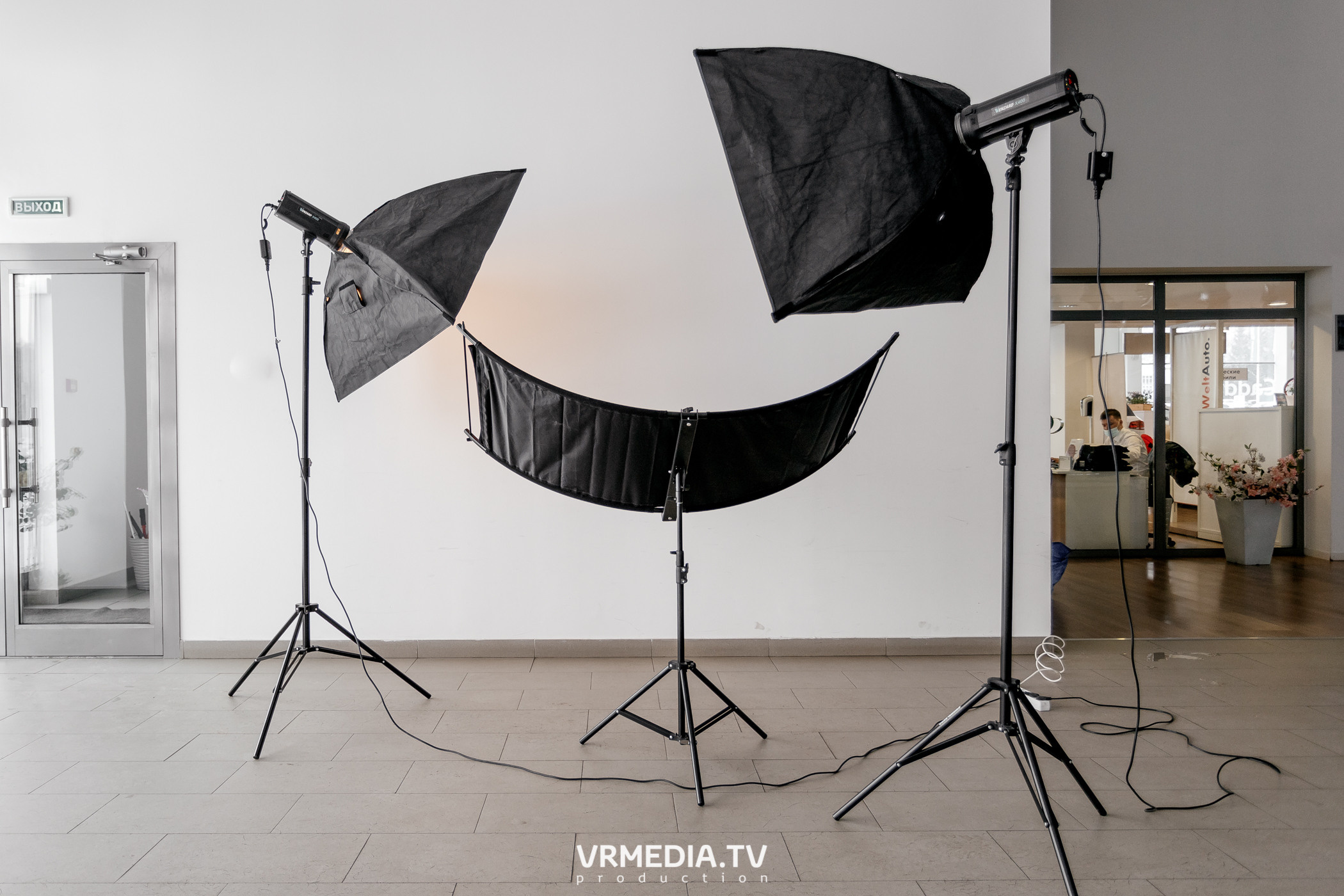 Backstage. Портретная фотосъемка для Сибэнпекс