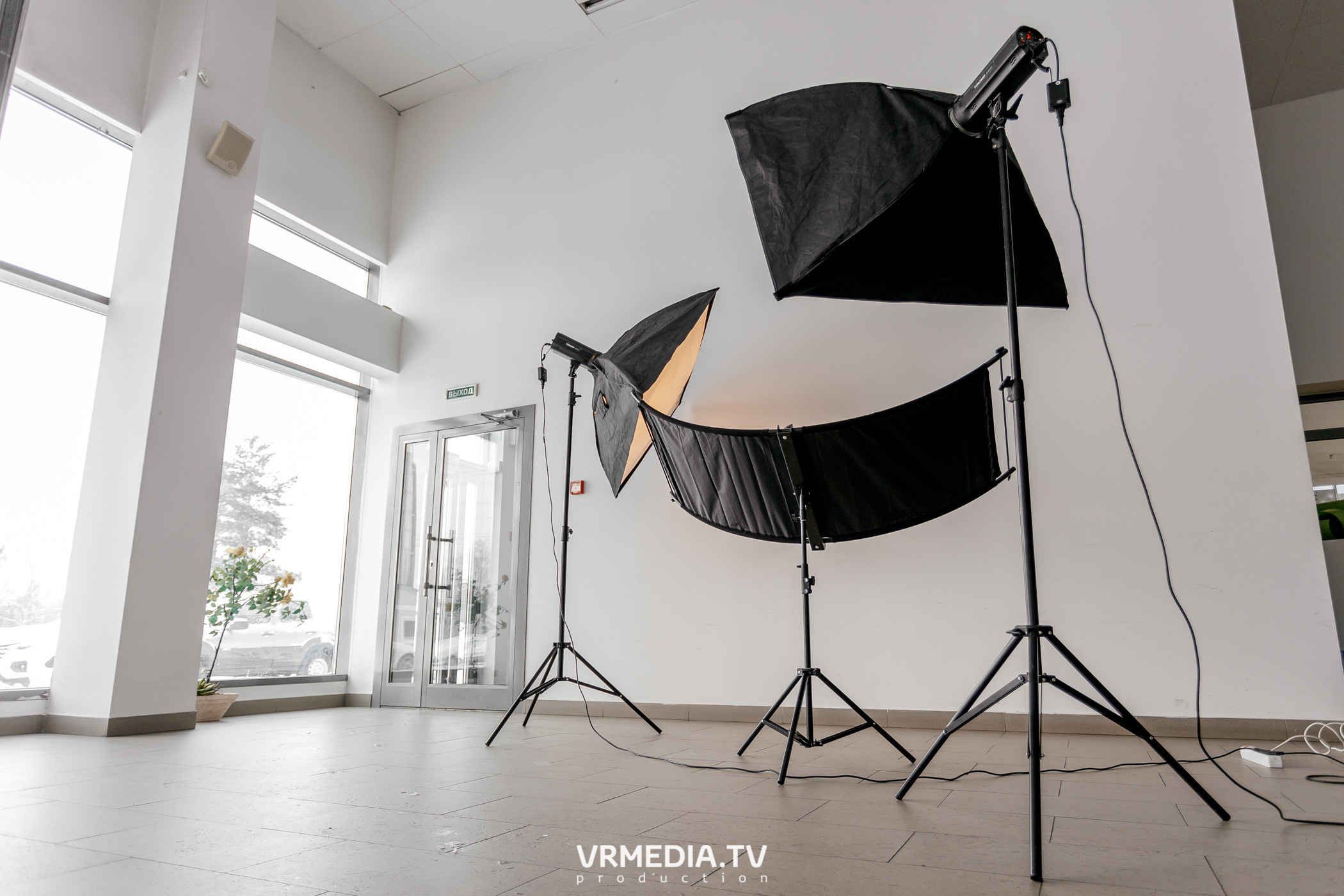 Backstage. Портретная фотосъемка для Сибэнпекс