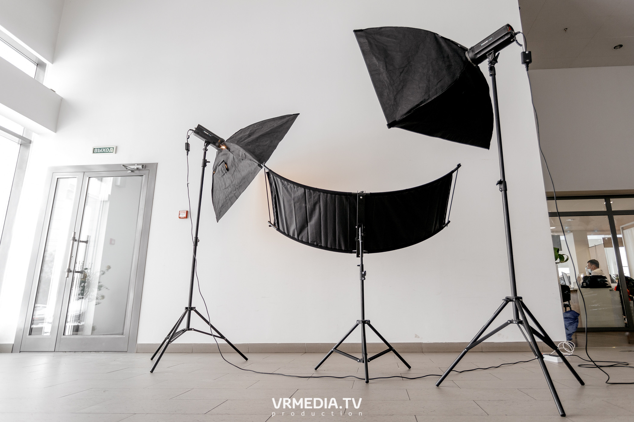 Backstage. Портретная фотосъемка для Сибэнпекс