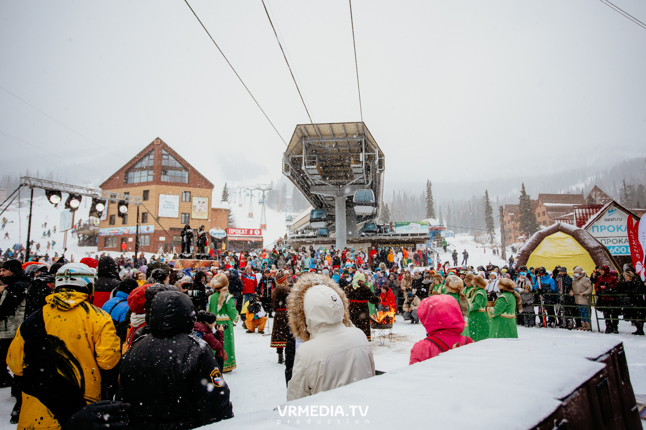 Открытие горнолыжного сезона 2021-2022 в Шерегеше