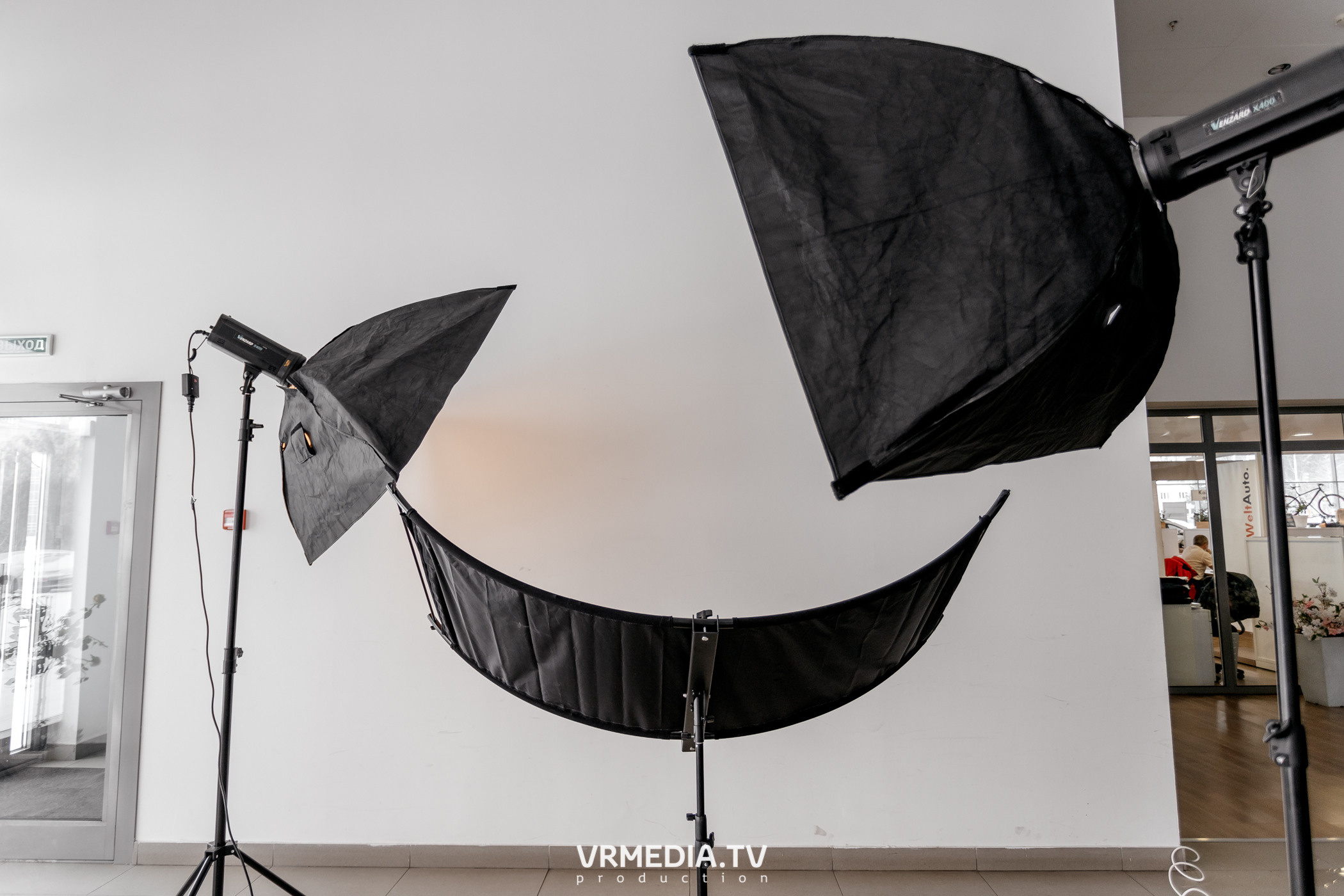 Backstage. Портретная фотосъемка для Сибэнпекс