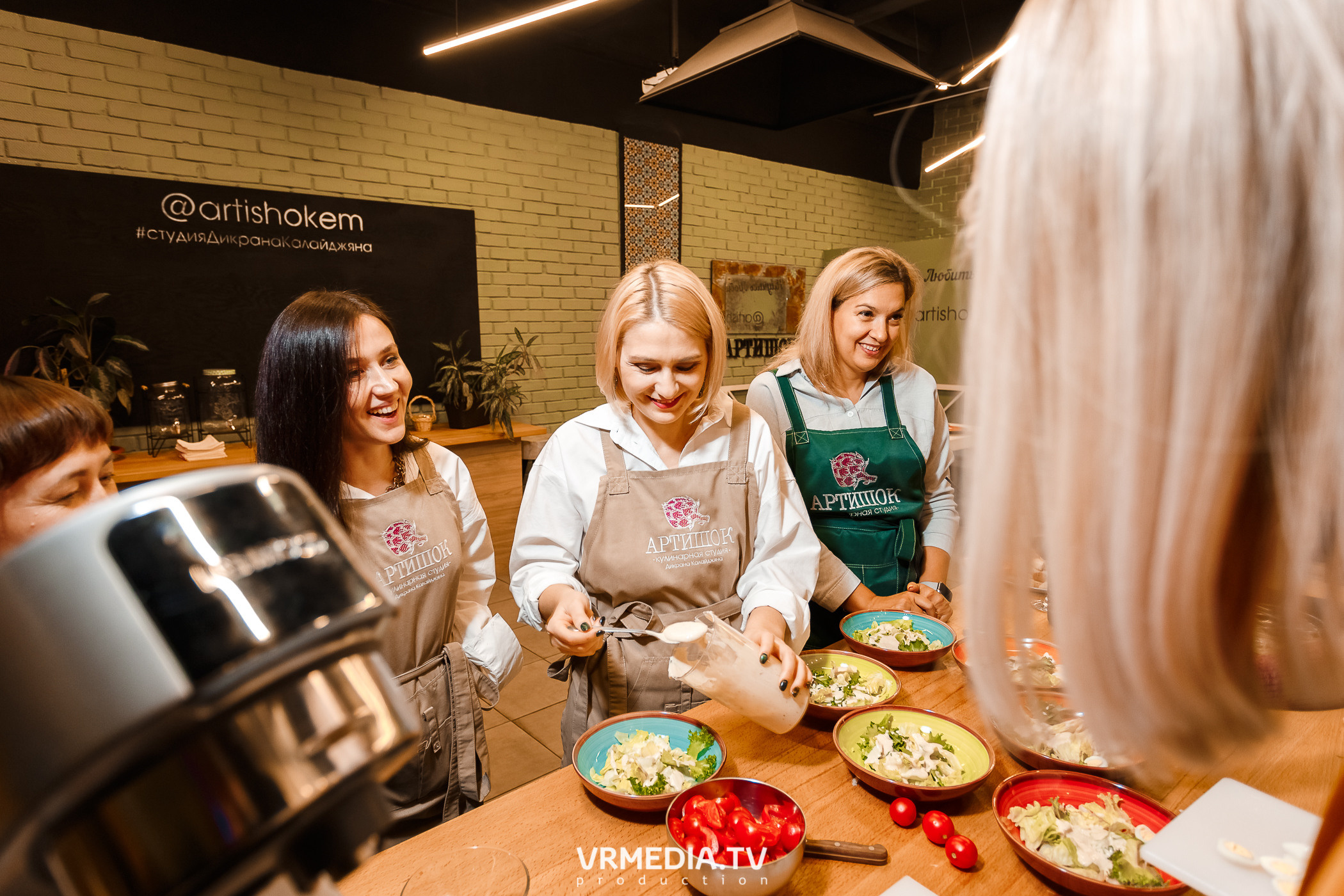 Кулинарный мастер-класс в студии «Артишок»