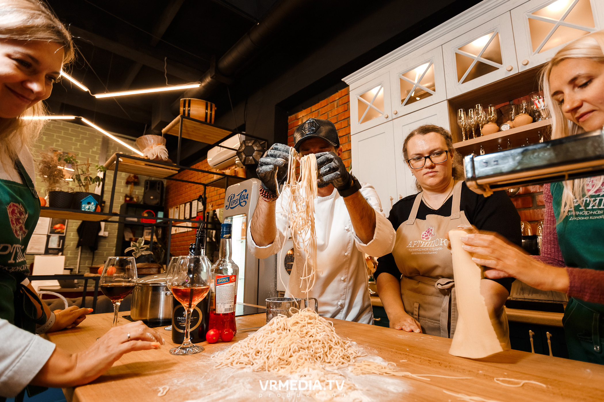 Кулинарный мастер-класс в студии «Артишок»