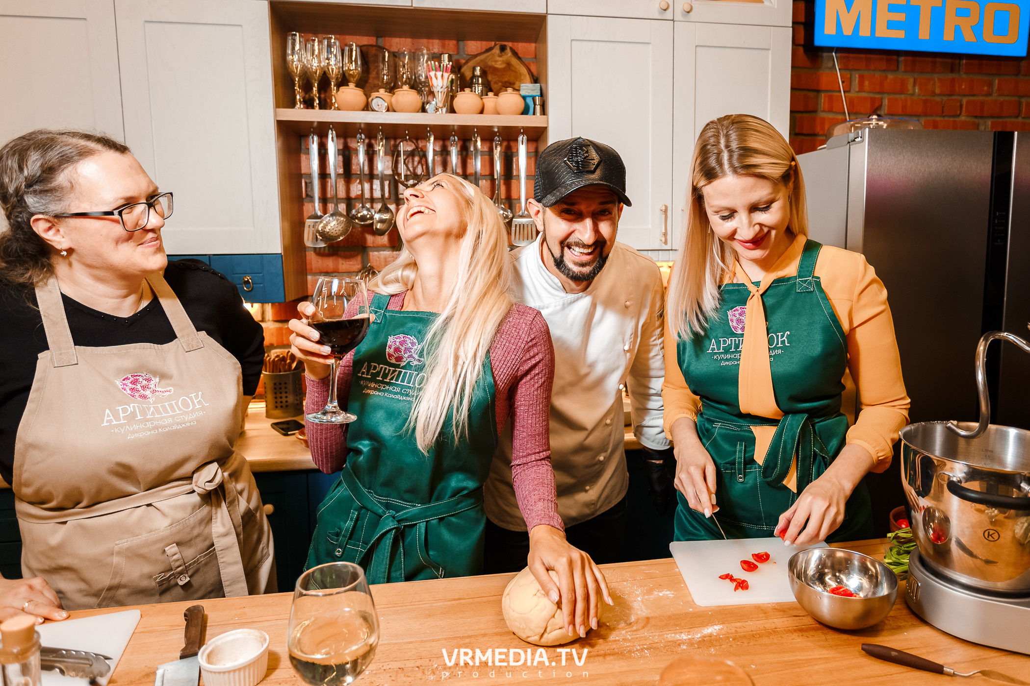 Кулинарный мастер-класс в студии «Артишок»