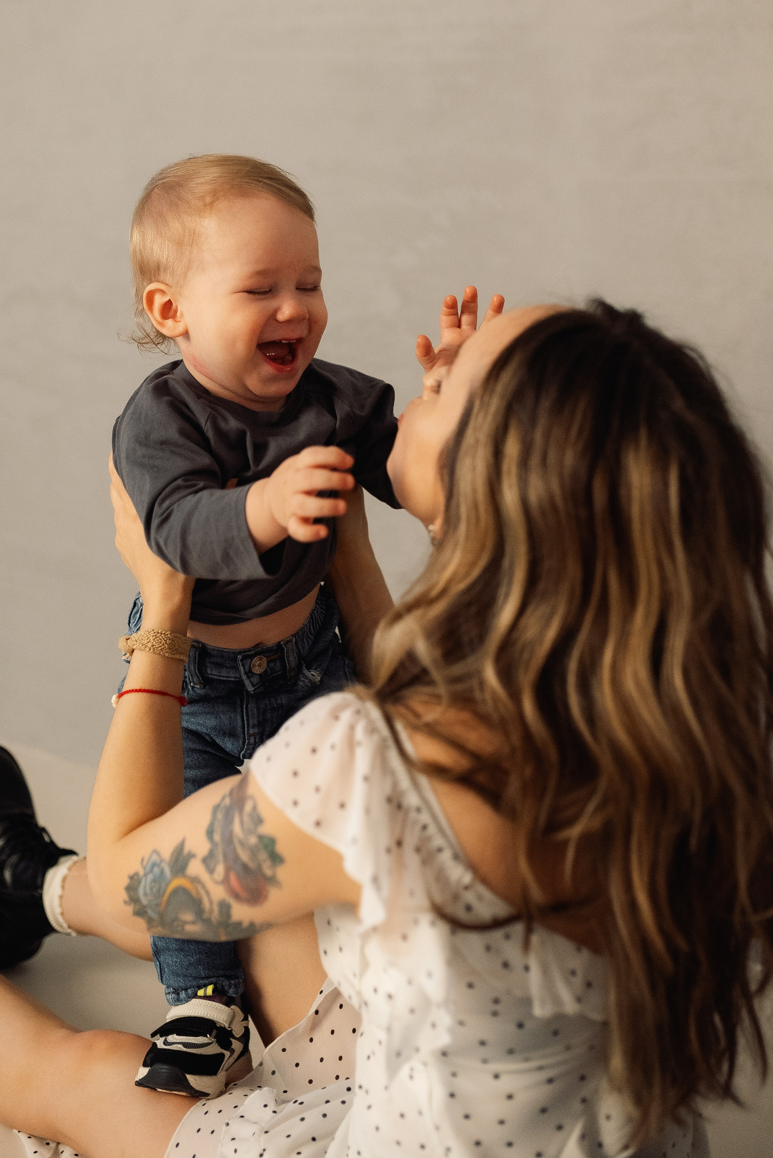 Годовасие с мамой и папой. Семейный и детский фотограф в Щелково Алена Дробот