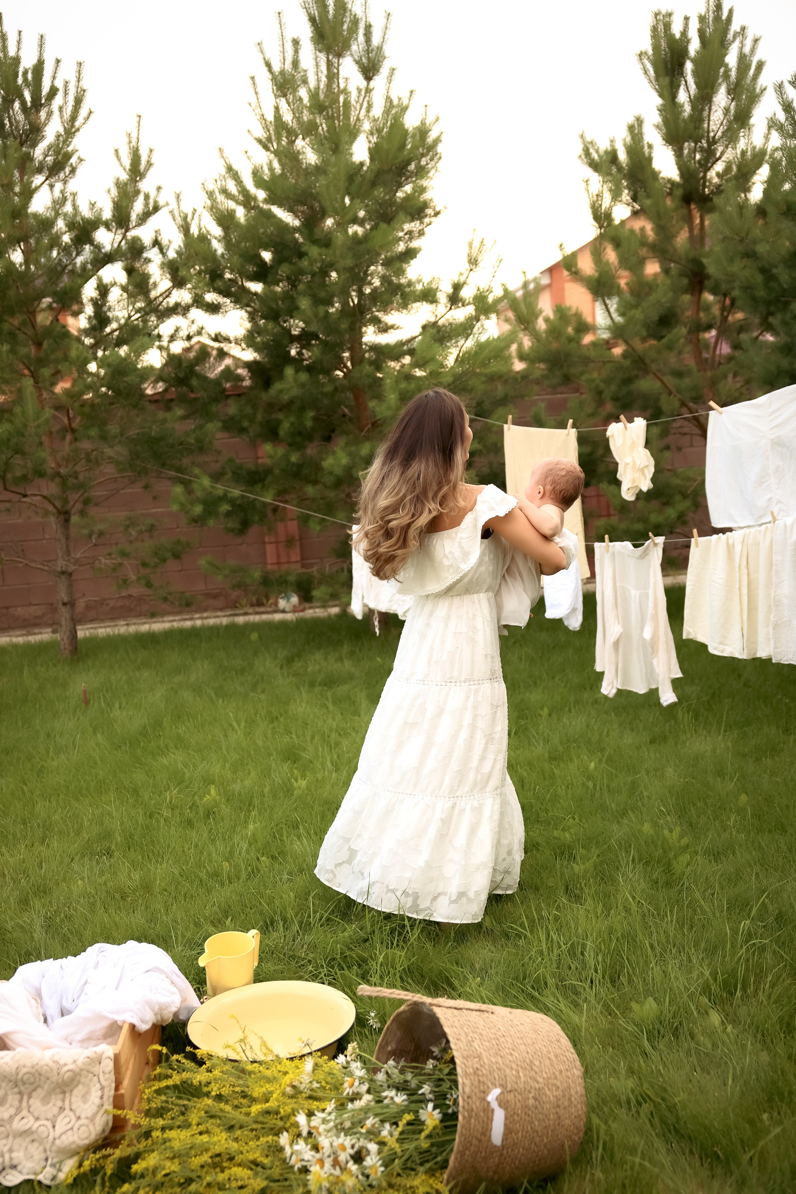 Большая стирка. Ваш семейный newborn и lifestyle фотограф в СПБ Наталья Журавлева