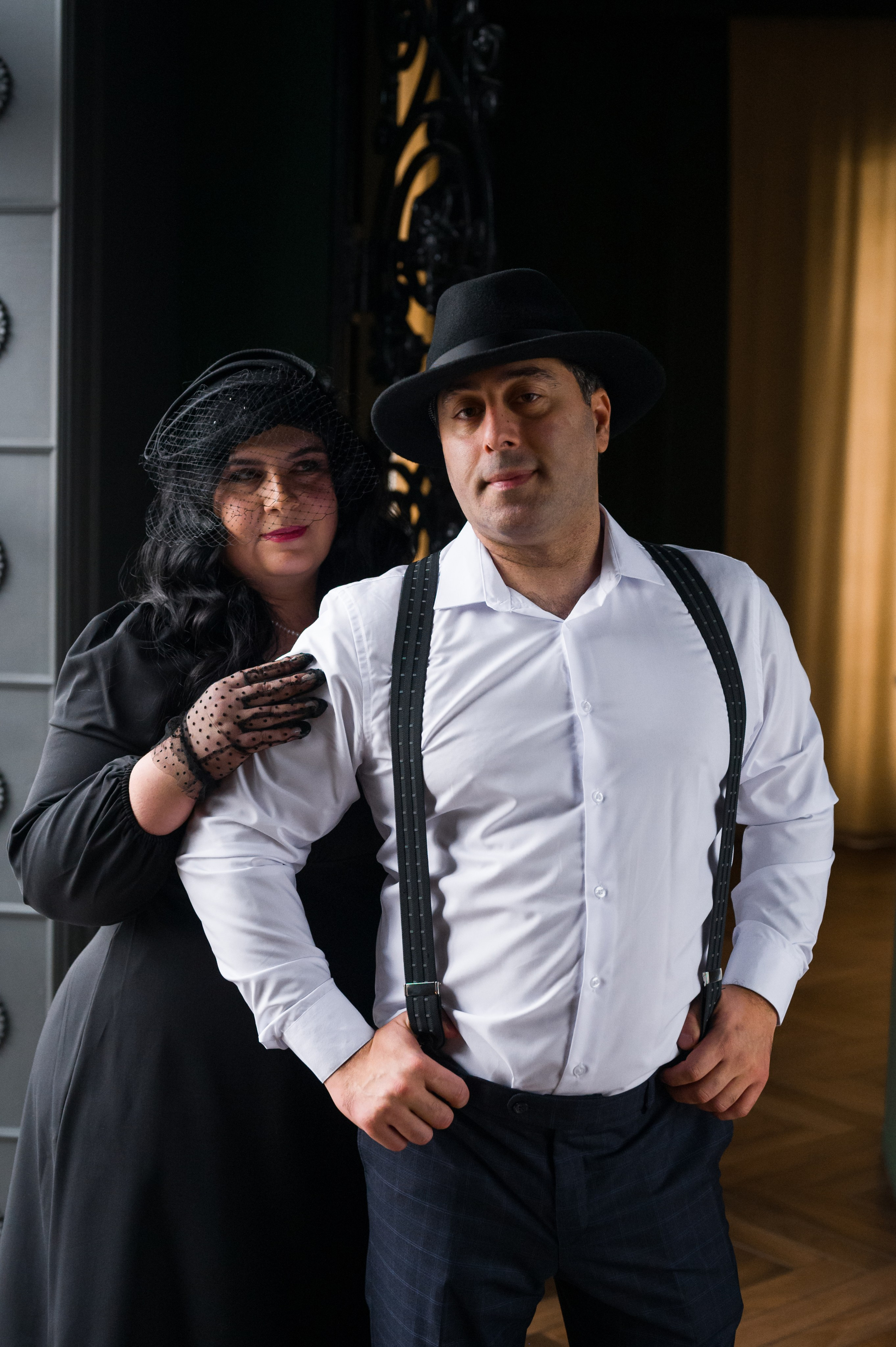 Семейная фотосессия в стиле «Крестный отец». Фотограф Юлия Кондратьева