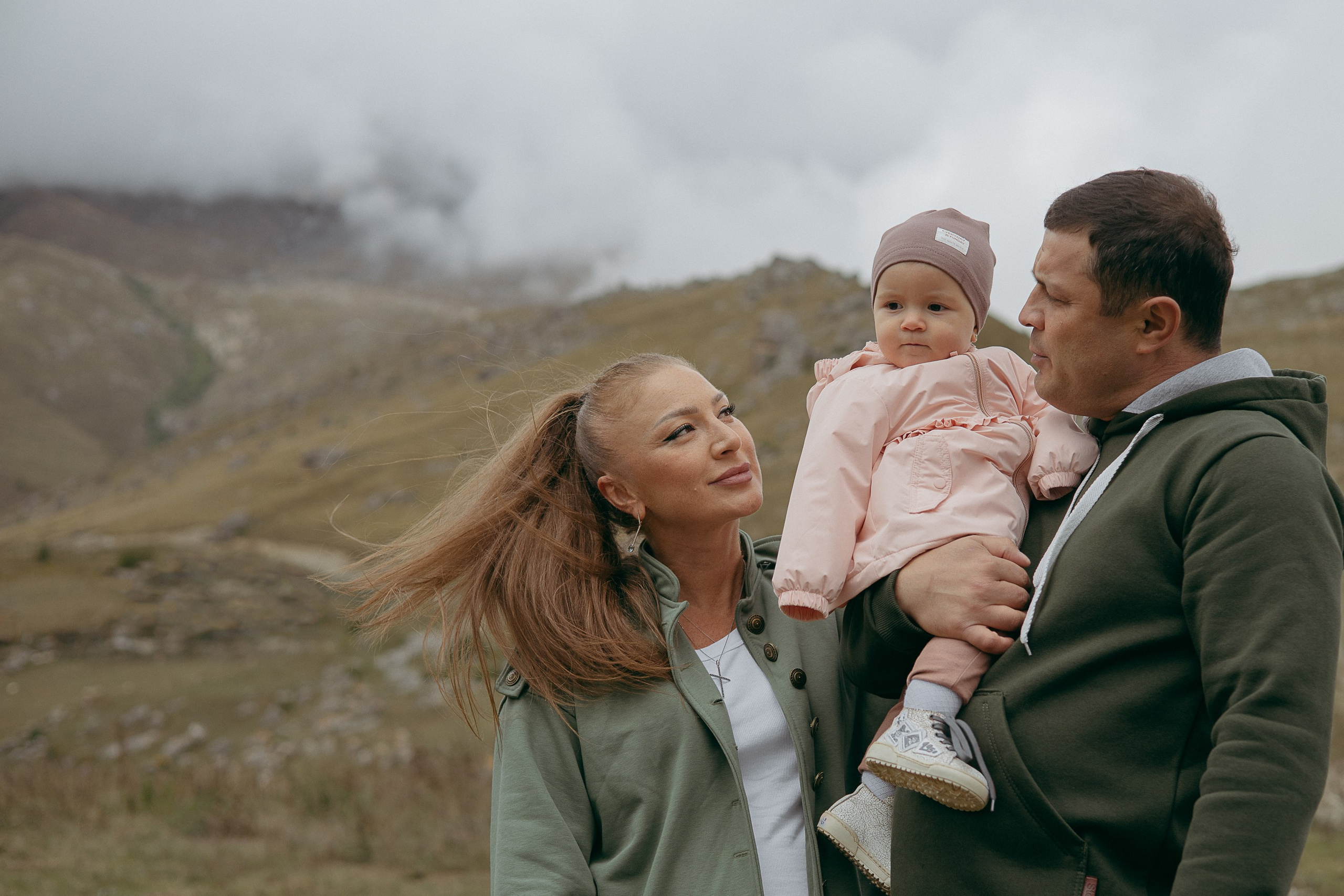 Семейная съемка в горах. Семейный фотограф в Москве Анастасия Марти