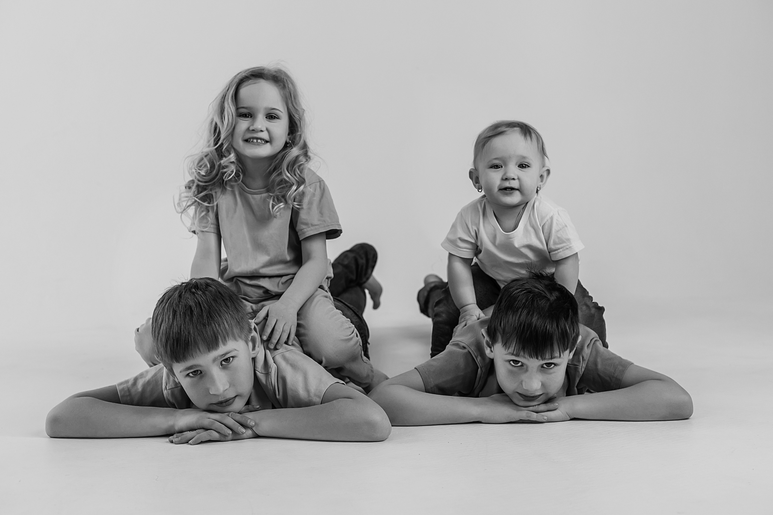 Портреты ЧБ. Детский и семейный фотограф в Бердске и Новосибирске Дарья Гребнева