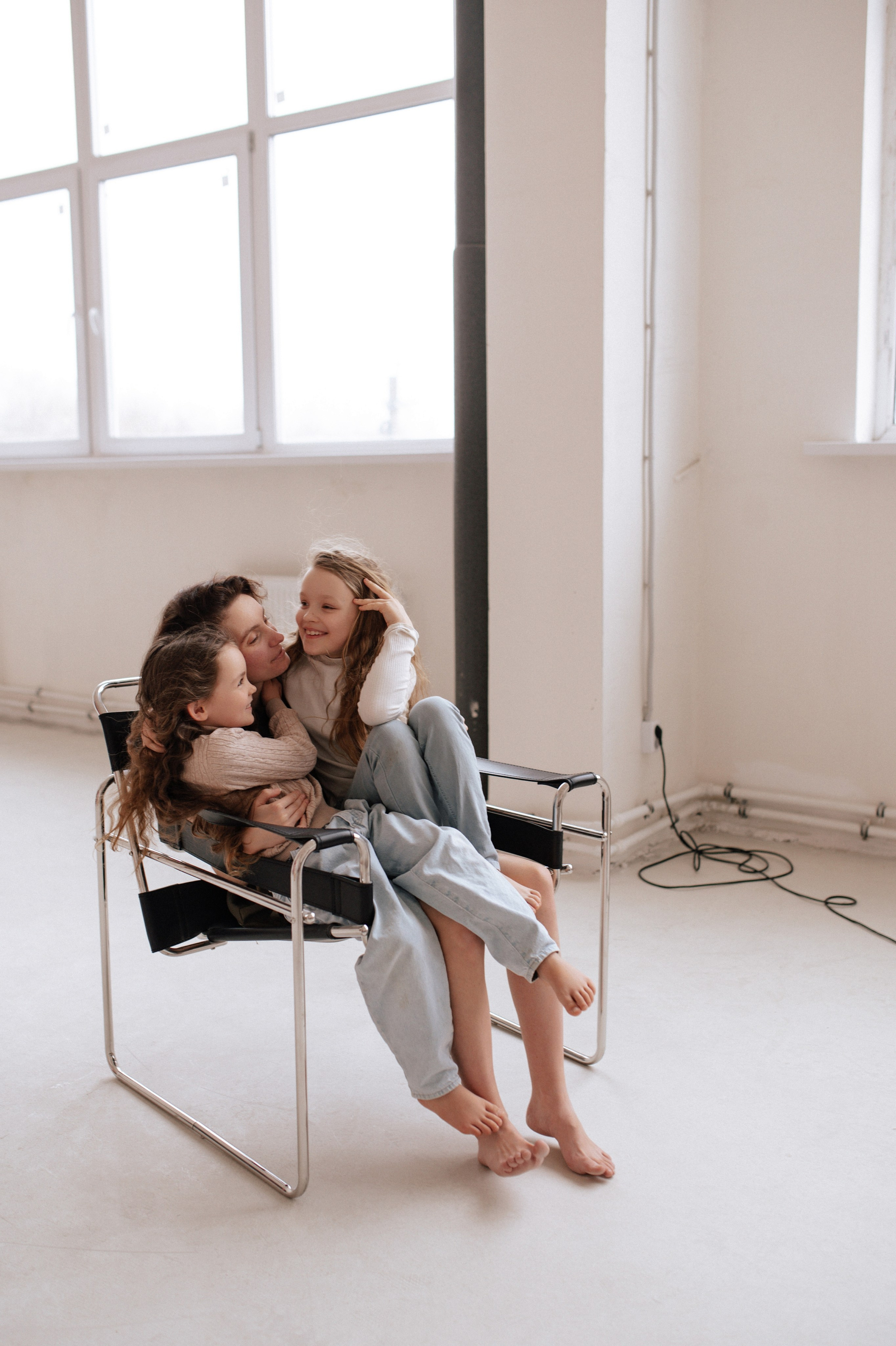 Мама и дочки. Фотограф Светлана Васильева