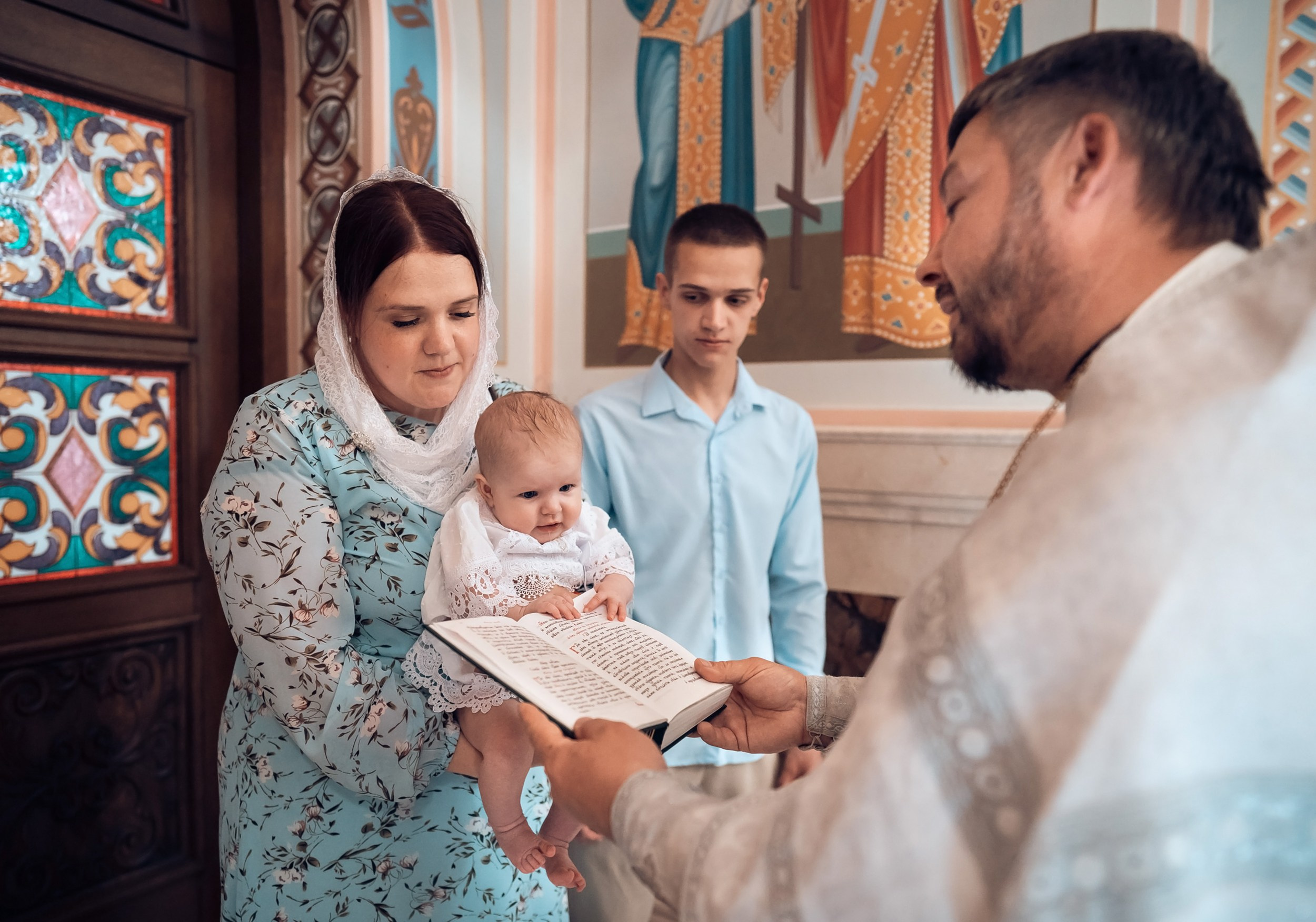 Крещение в Александро-Невском соборе Симферополь. Церковный фотограф Севастополь