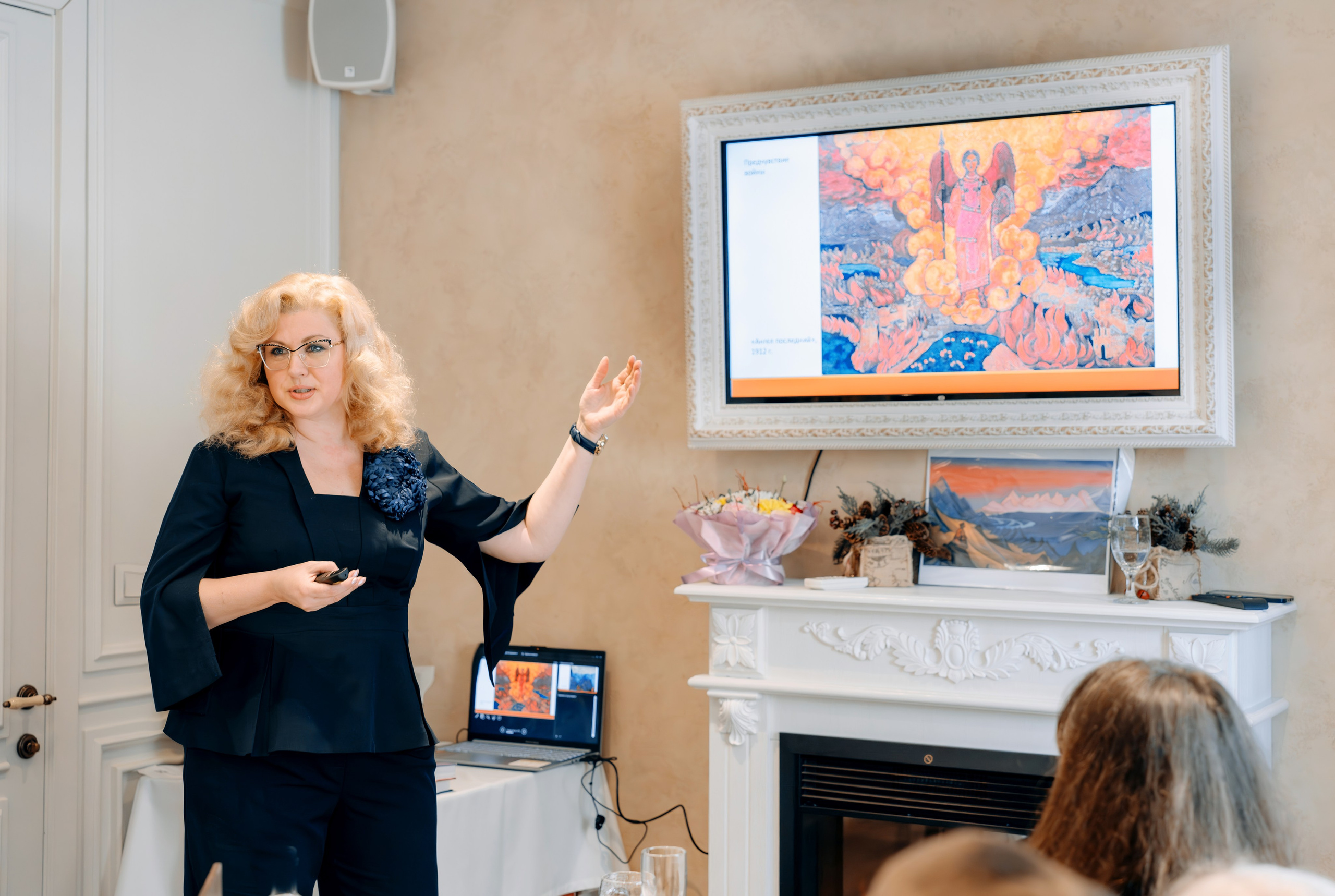 Art-завтрак Н. К. Рерих с Натальей. Портретный и семейный фотограф в Москве/Видное