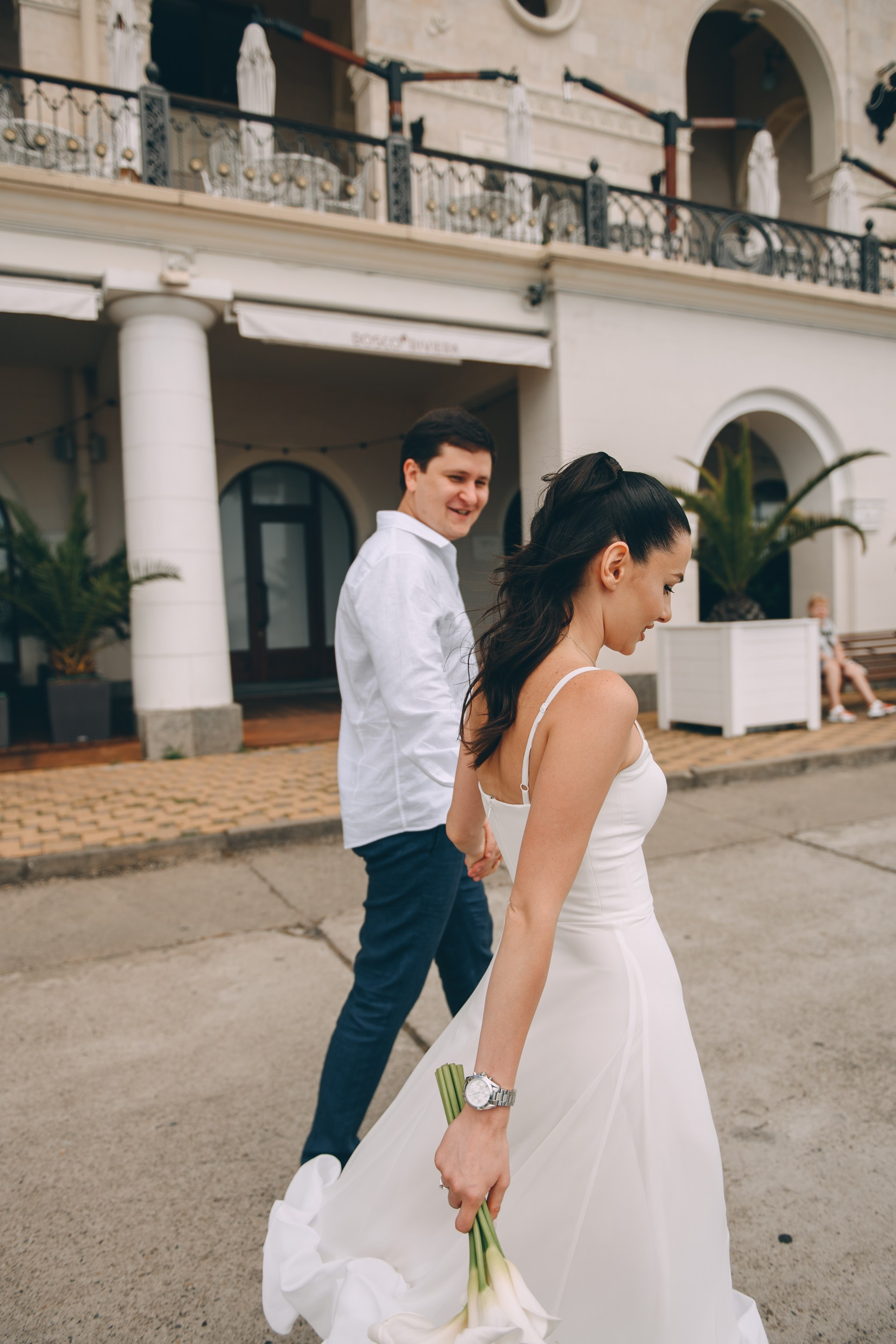 Порт, рыбалка и на самокате в загс. Свадебный и семейный фотограф София Невская