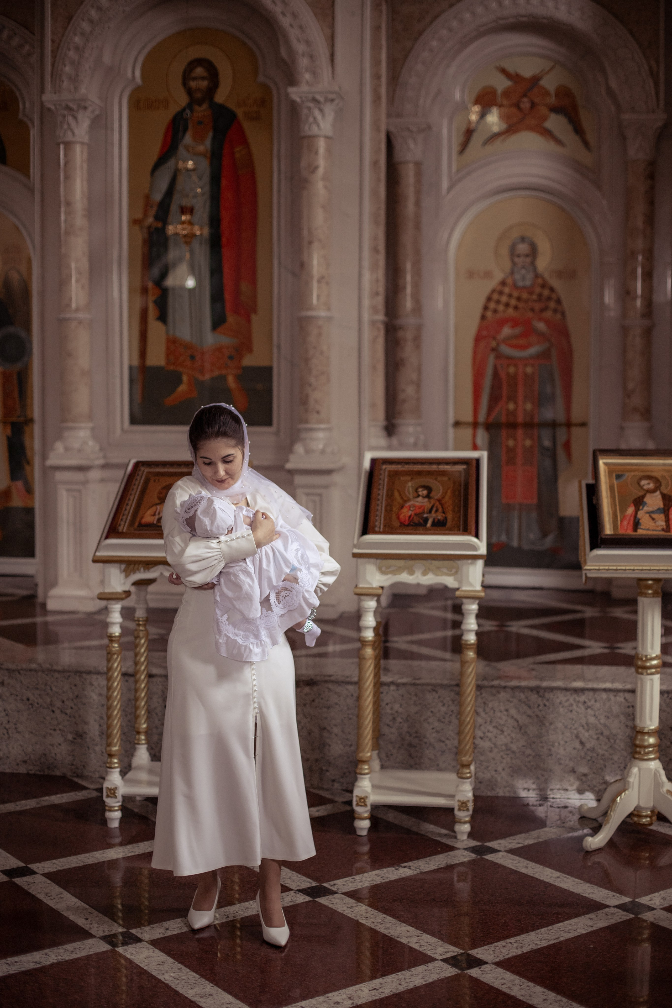 Таинство малышки Киры (храм Александра Невского п.Совхозный Славянск-на-Кубани). Фотограф в Северском районе| г. Краснодар Алена Заливчая