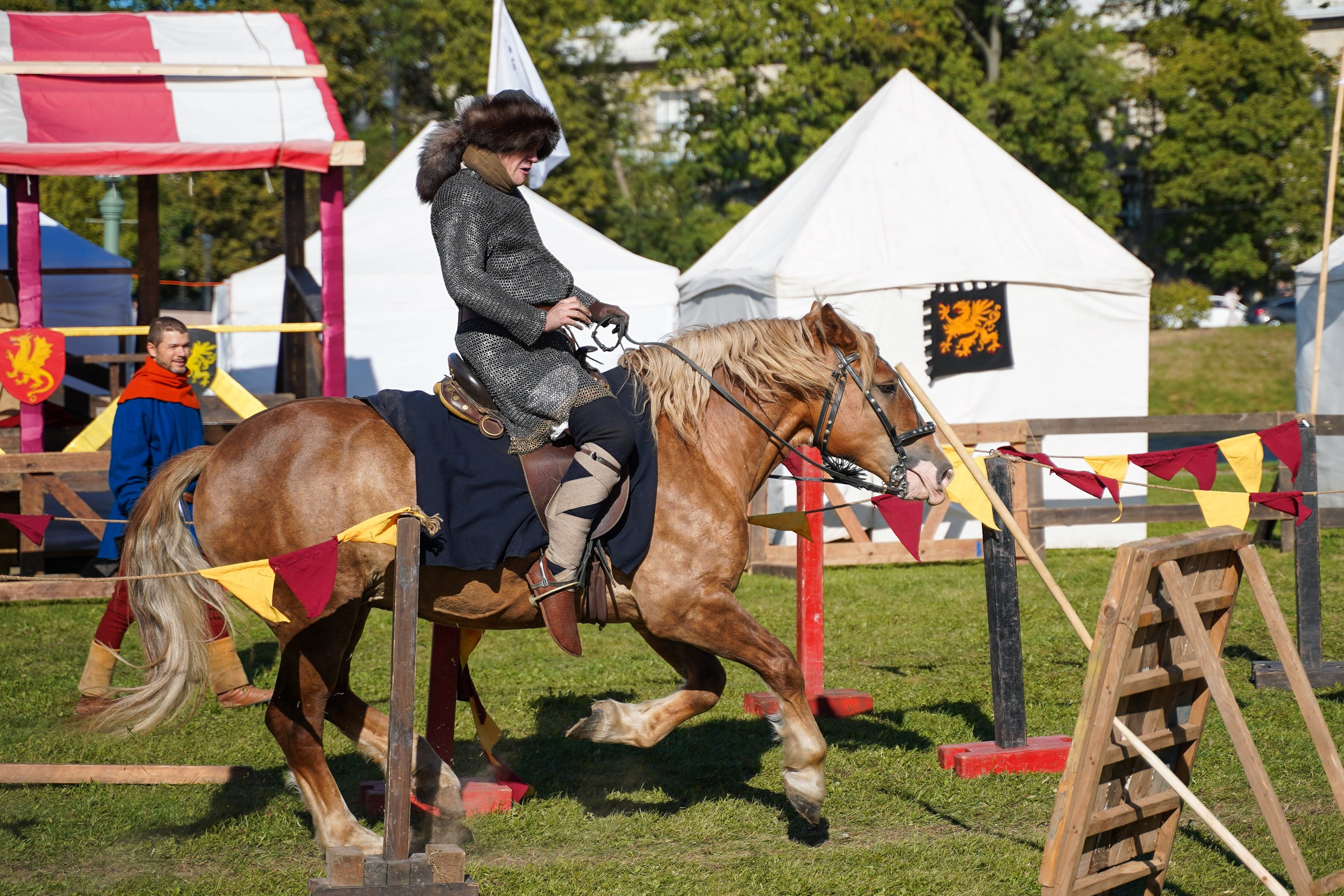 Рыцарский турнир в рамках фестиваля «Битва на Неве» Санкт-Петербург 2024 г. Фотограф-анималист, портретный фотограф в Чебоксарах Мария Садыкова