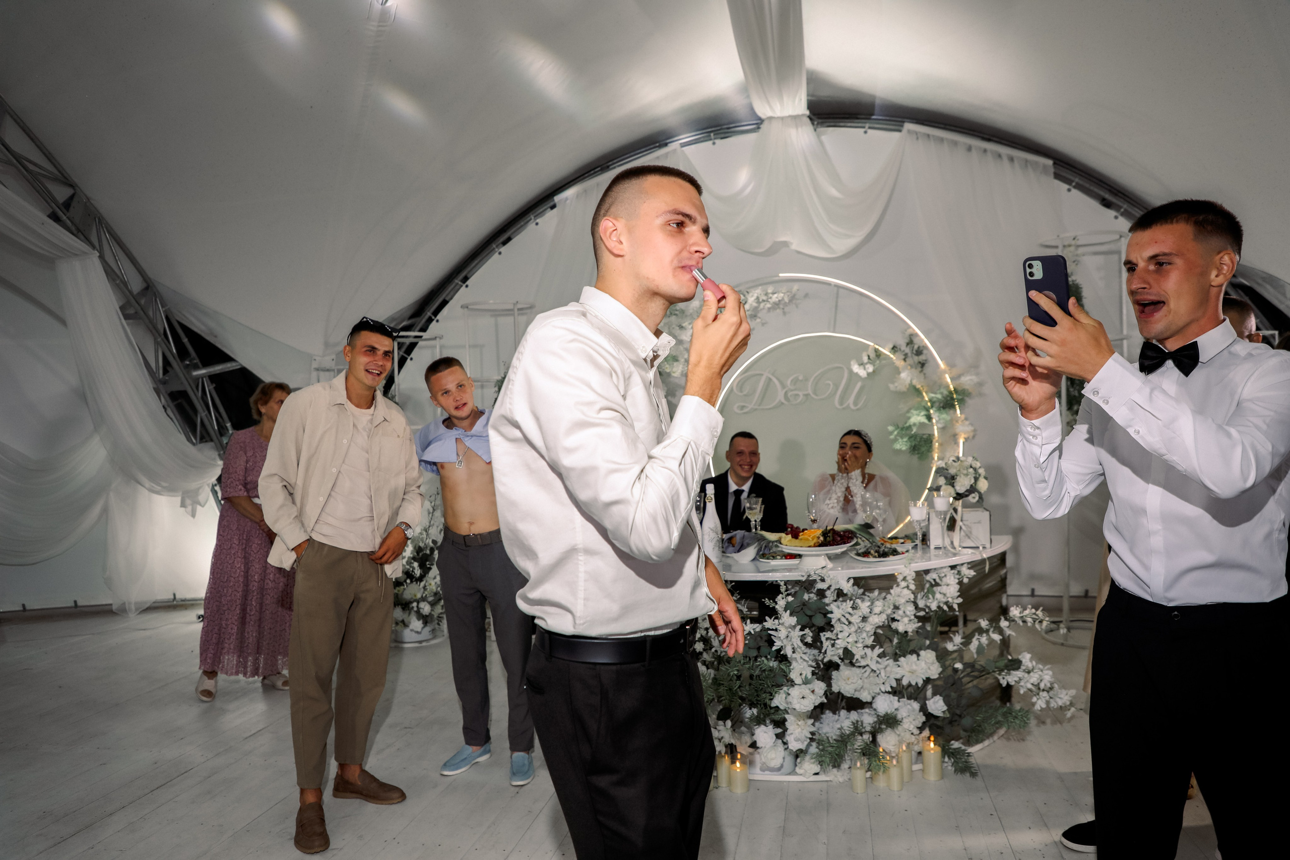 Данила и Ирина БАНКЕТ. Свадебный фотограф в Москве Анна Гусева