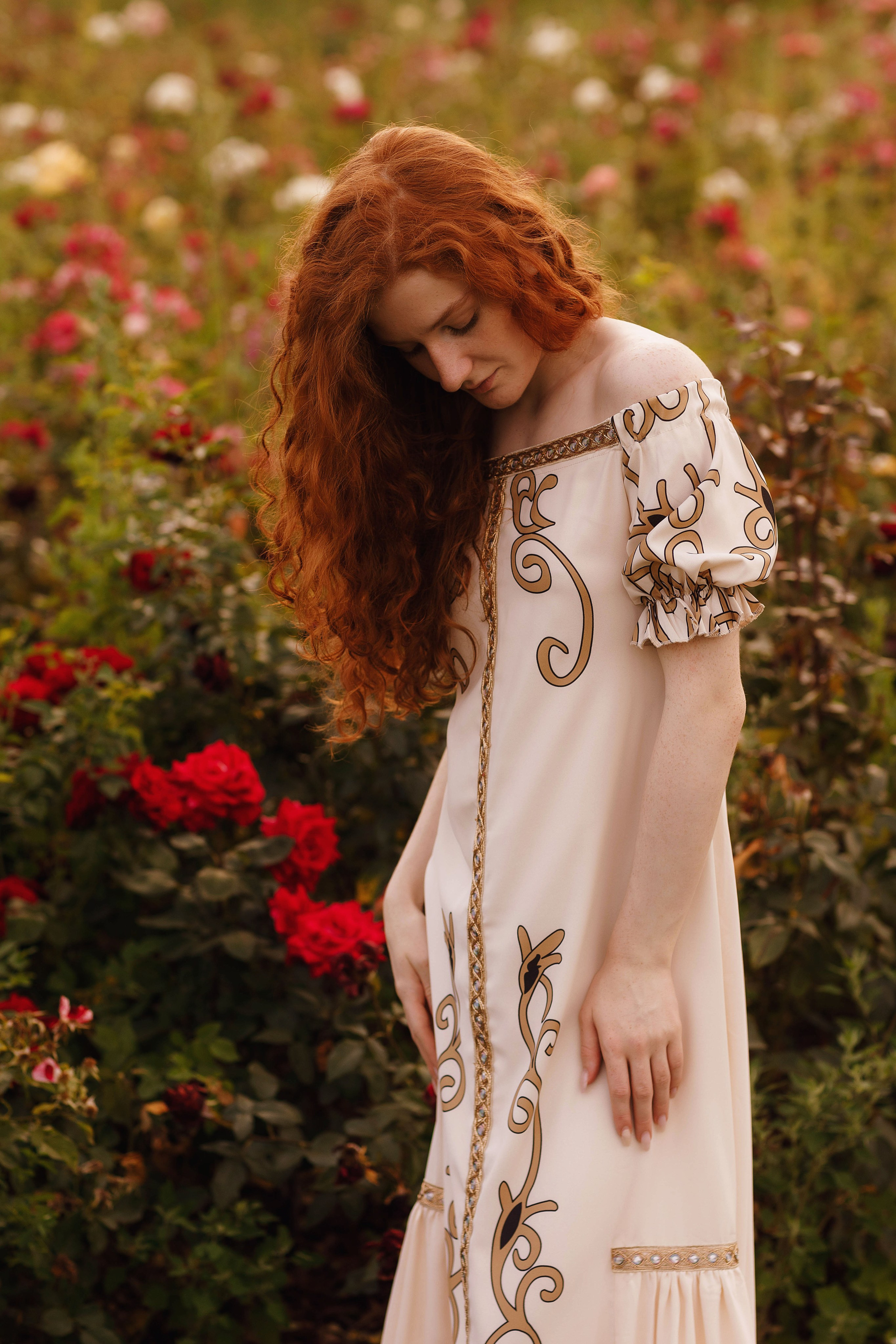 Фотосессия на заливе с Татой в платье от Ирины Павловой. Портретный и репортажный фотограф в Чебоксарах Андриян Чаркин