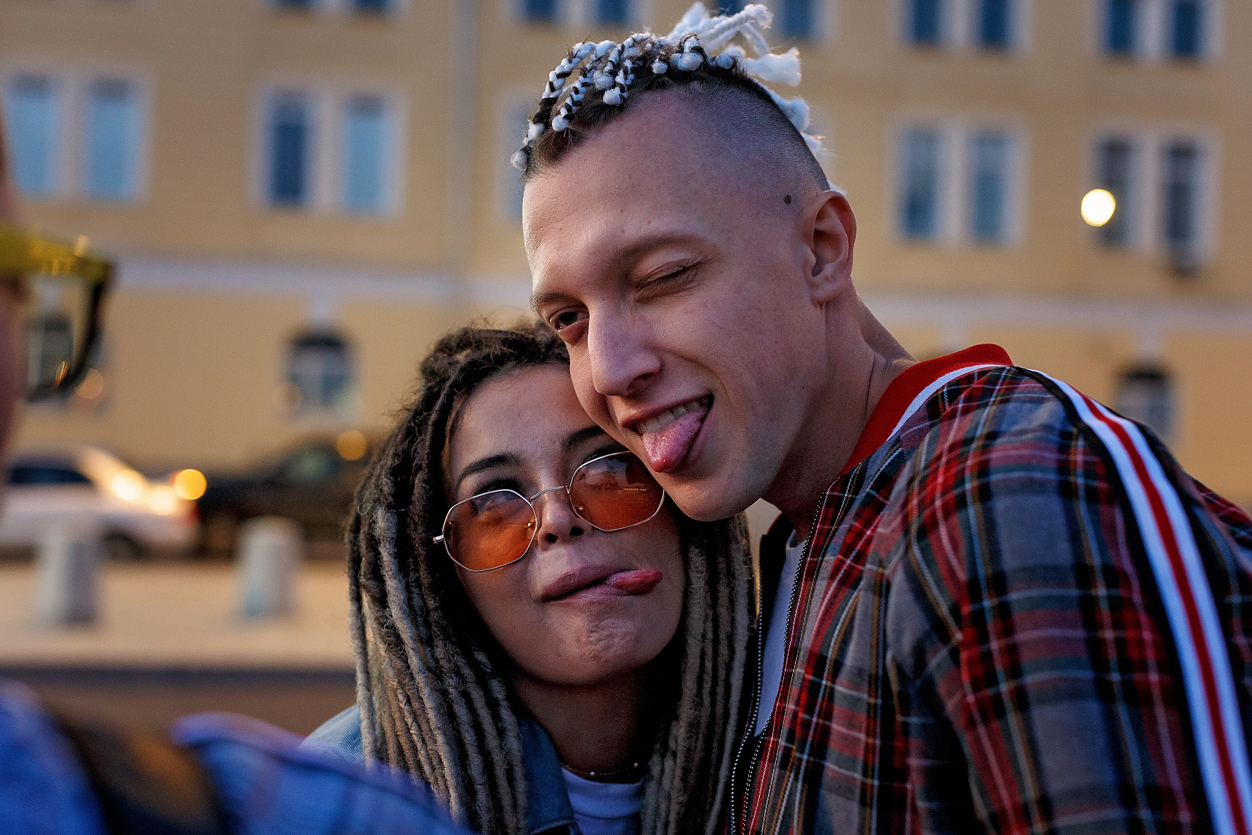 Саша и Катя (style of the film Gentlemen). Геннадий Степанов —фотограф в Москве