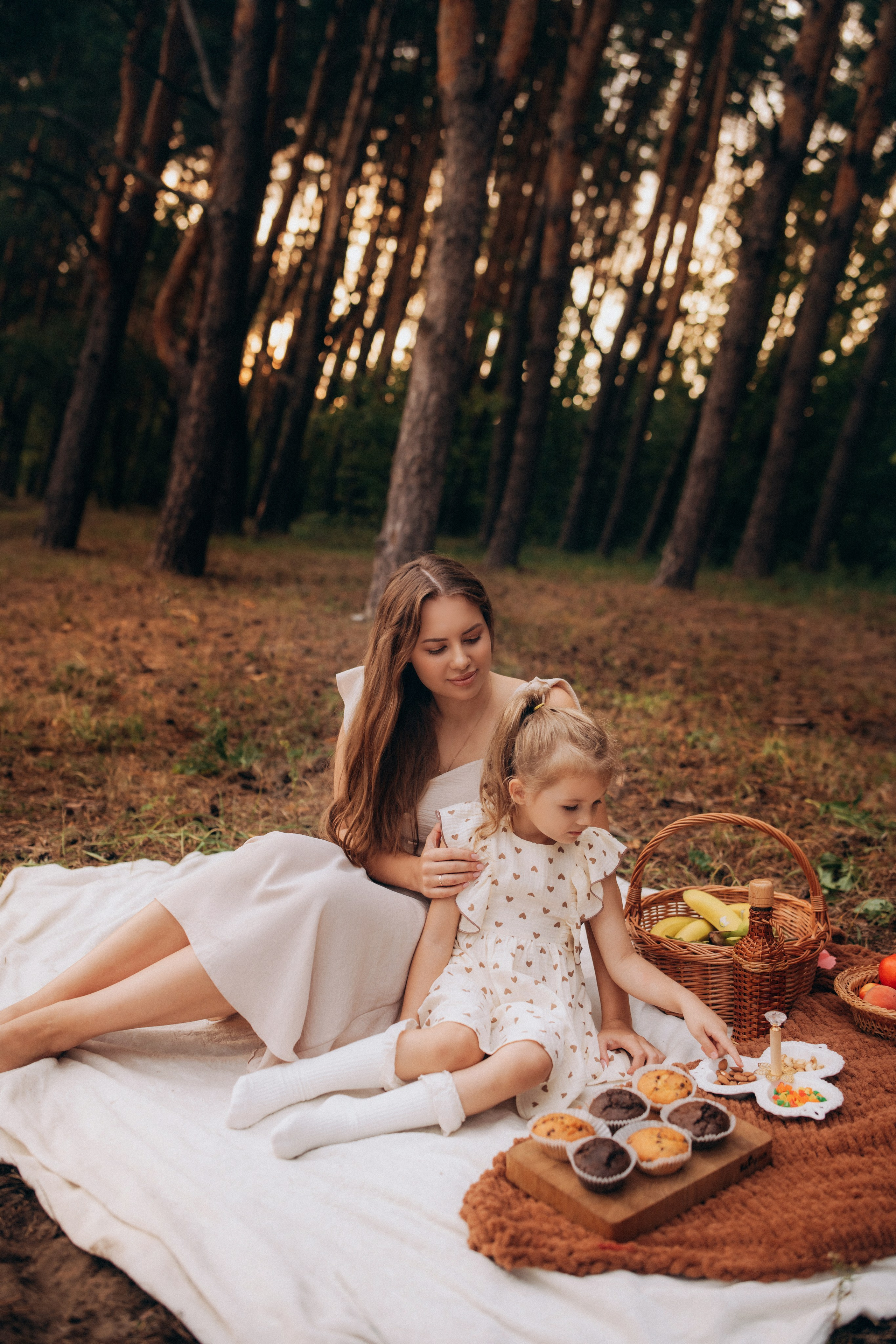 Семейная история в лесу. Фотограф Юлия Стрыгина